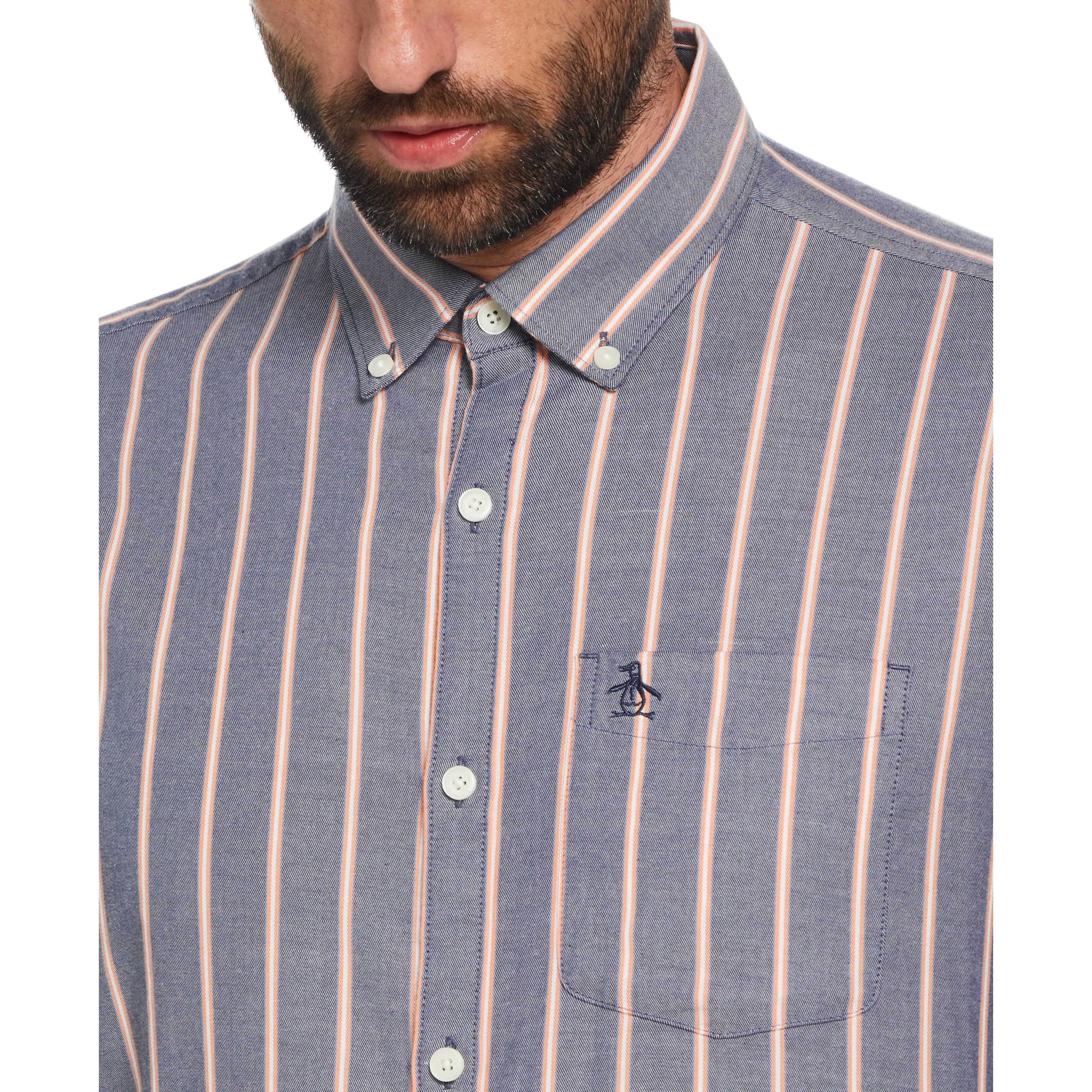 Vertical Stripe Printed Shirt sold by Original Penguin product image thumbnail 3