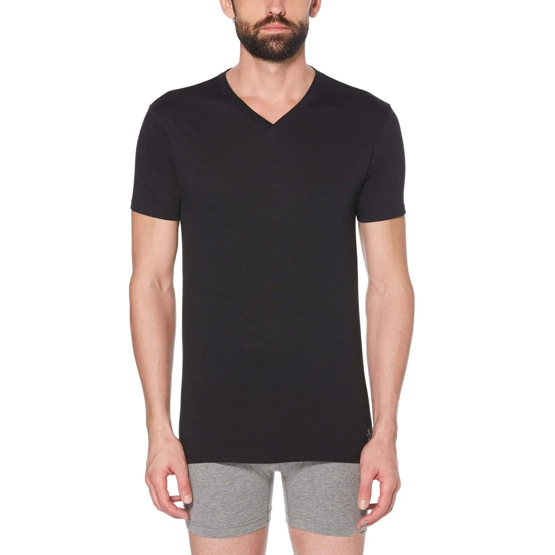 3 Pack Solid V-Neck sold by Original Penguin
