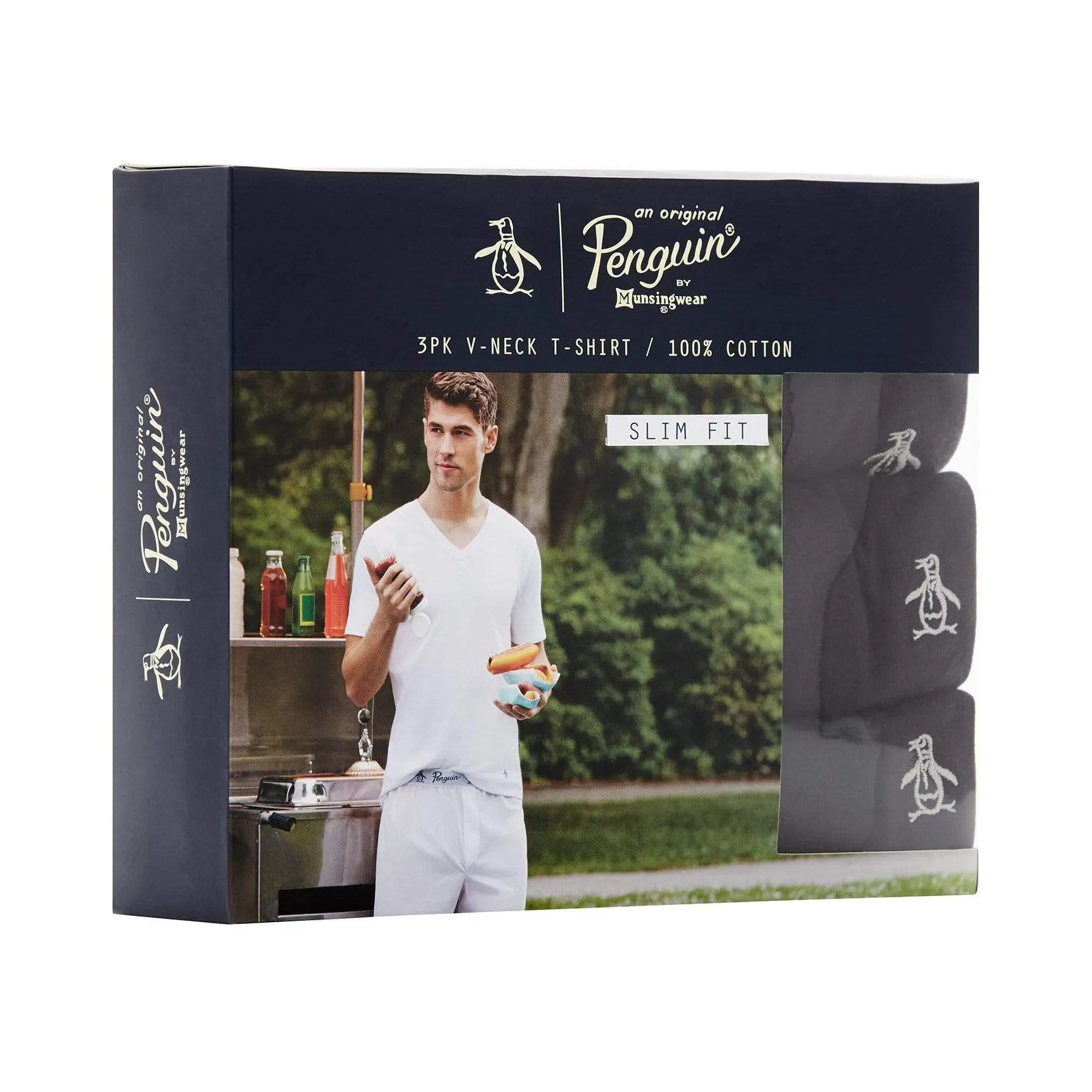 3 Pack Solid V-Neck sold by Original Penguin product image thumbnail 3