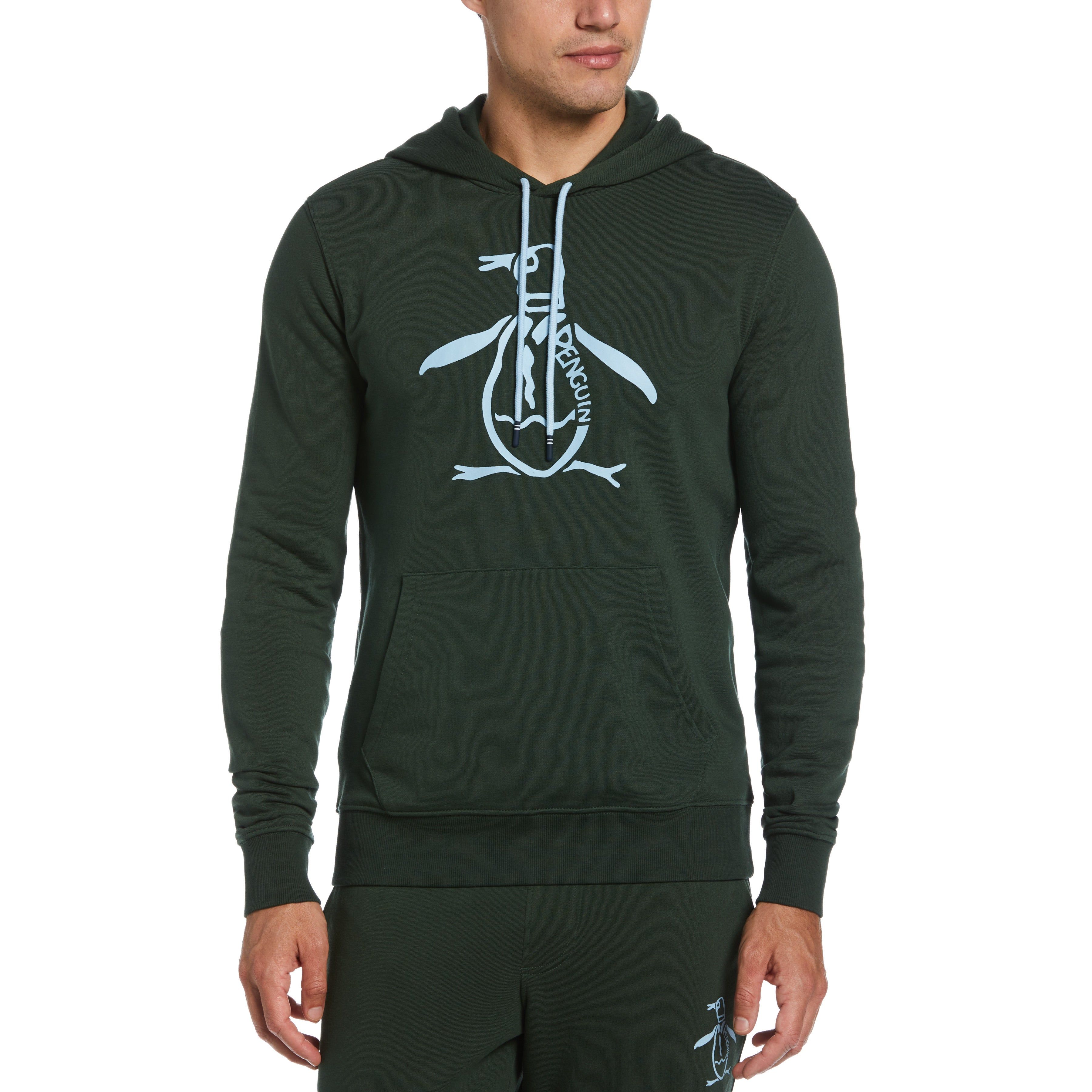 Big Pete Logo Fleece Hoodie sold by Original Penguin