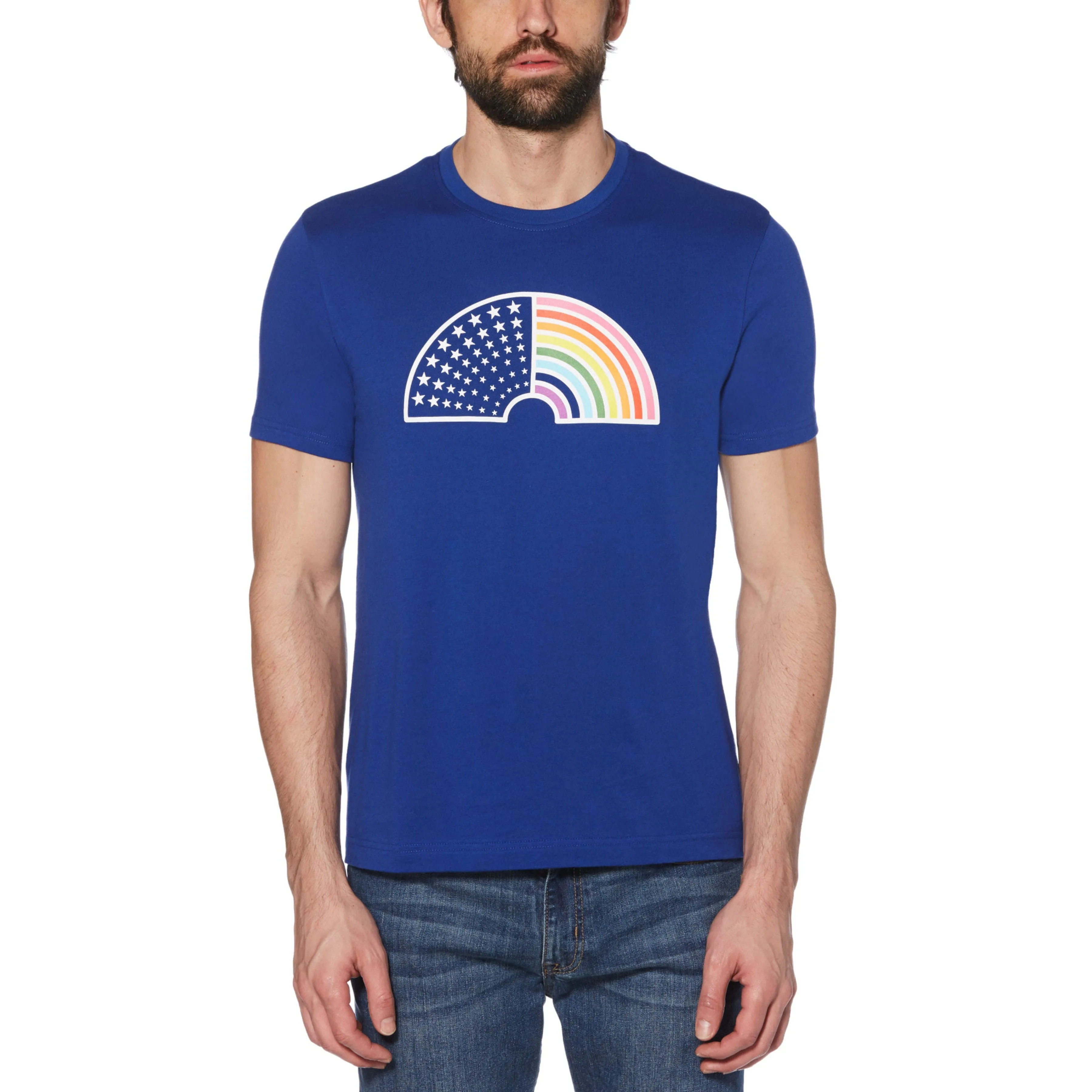 Pride Rainbow Graphic T-Shirt sold by Original Penguin