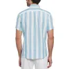 Linen Vertical Stripe Print Shirt sold by Original Penguin