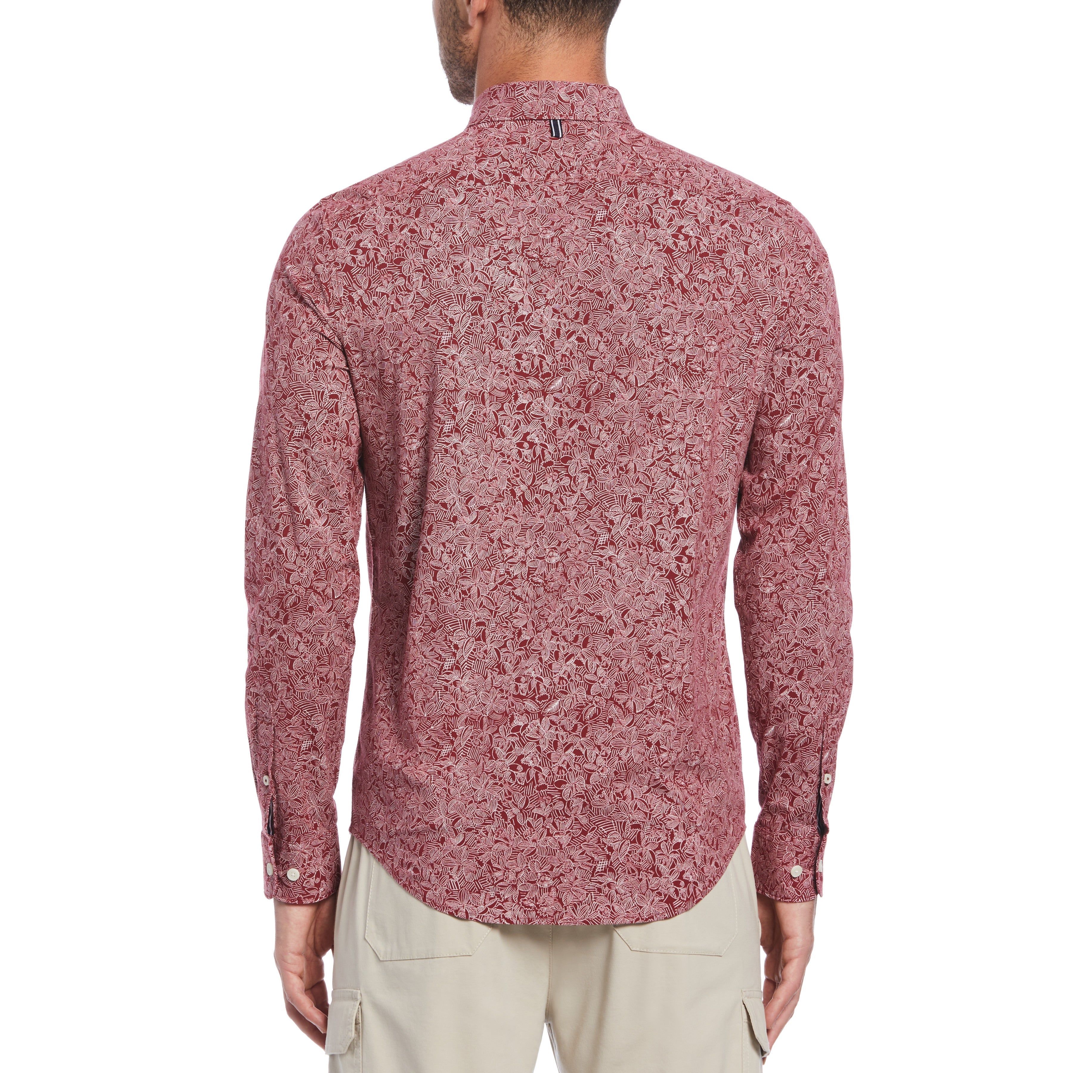 EcoVero™ Poplin Stretch Shirt sold by Original Penguin product image thumbnail 2