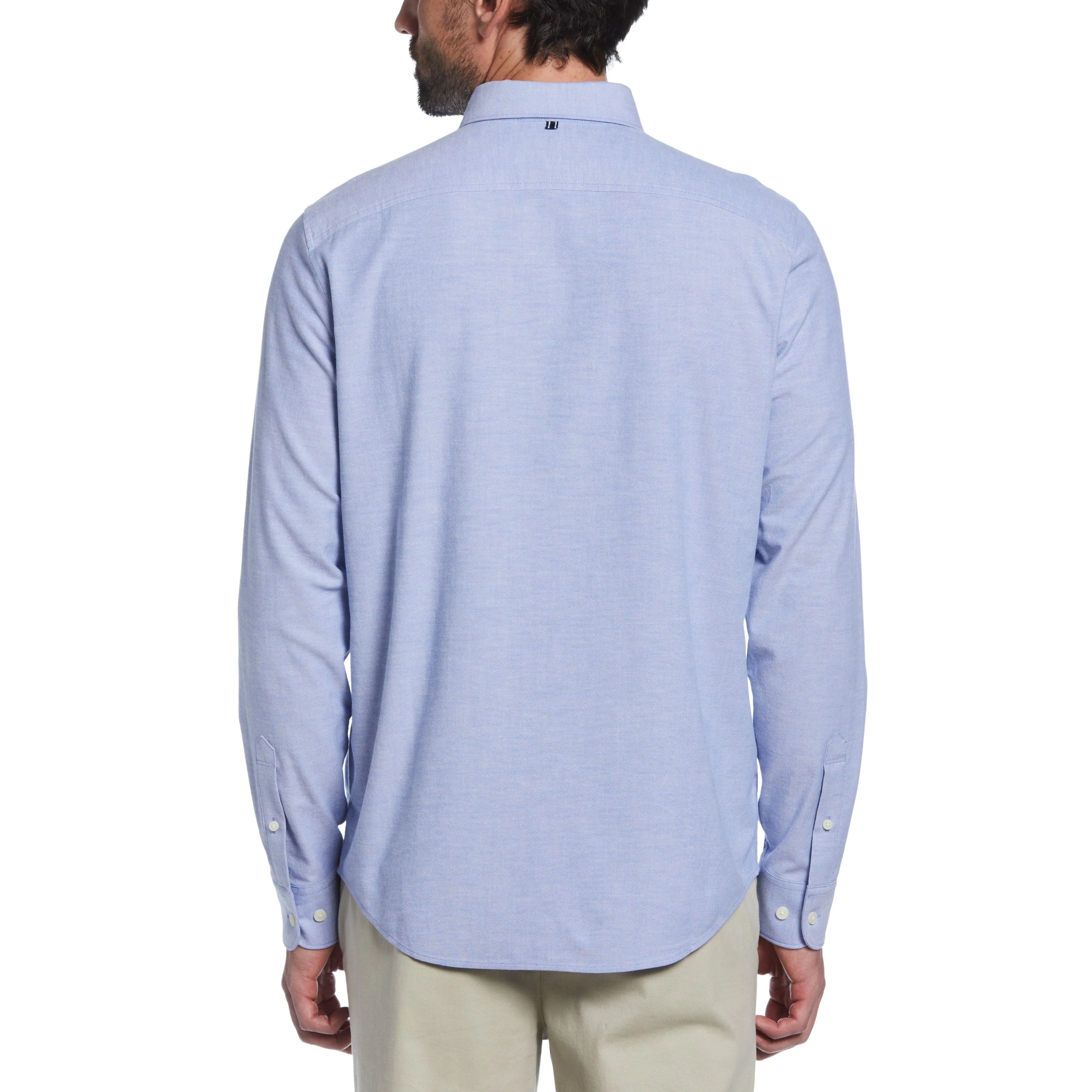EcoVero™ Oxford Long Sleeve Pocket Shirt sold by Original Penguin product image thumbnail 2