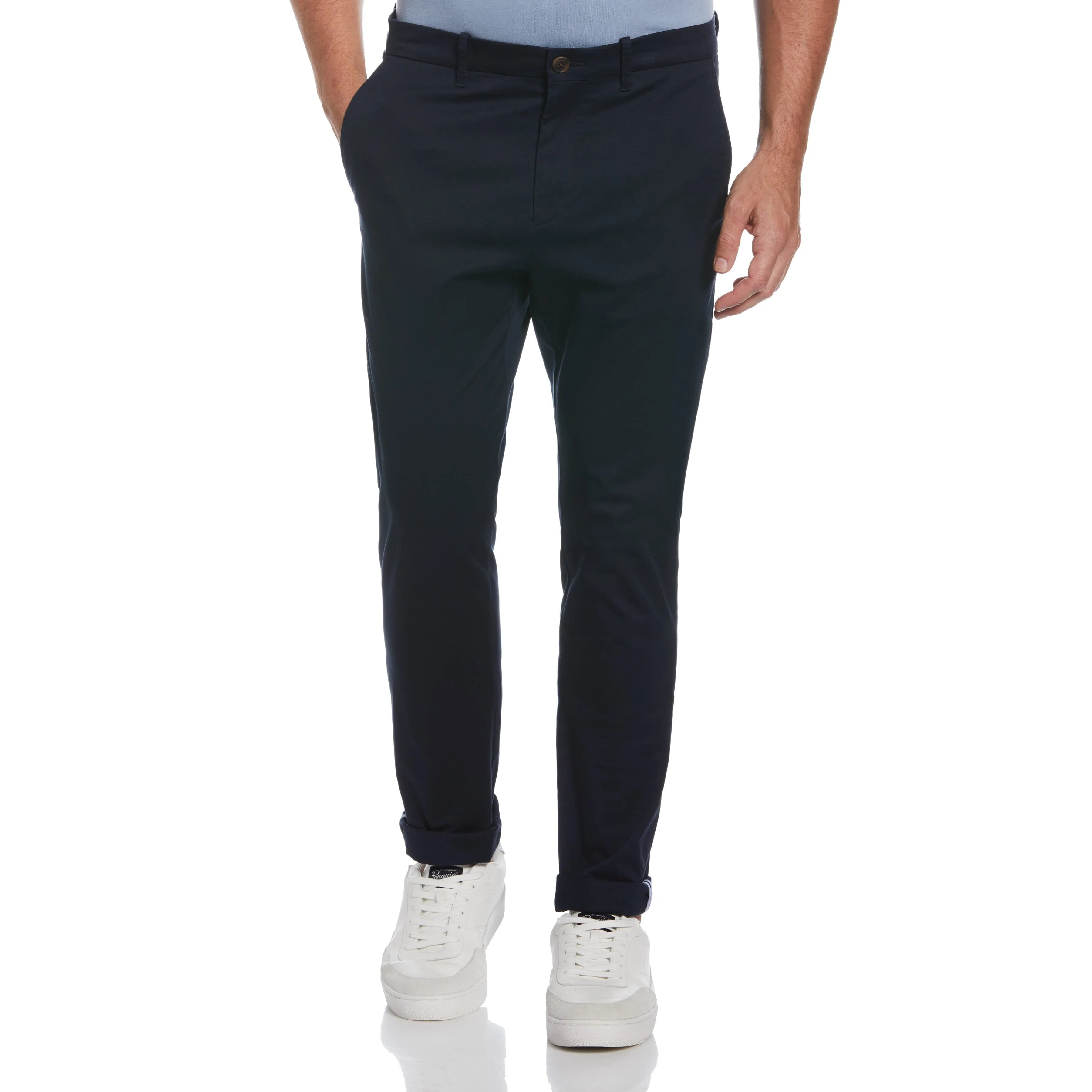 Premium Slim Fit Stretch Chino sold by Original Penguin