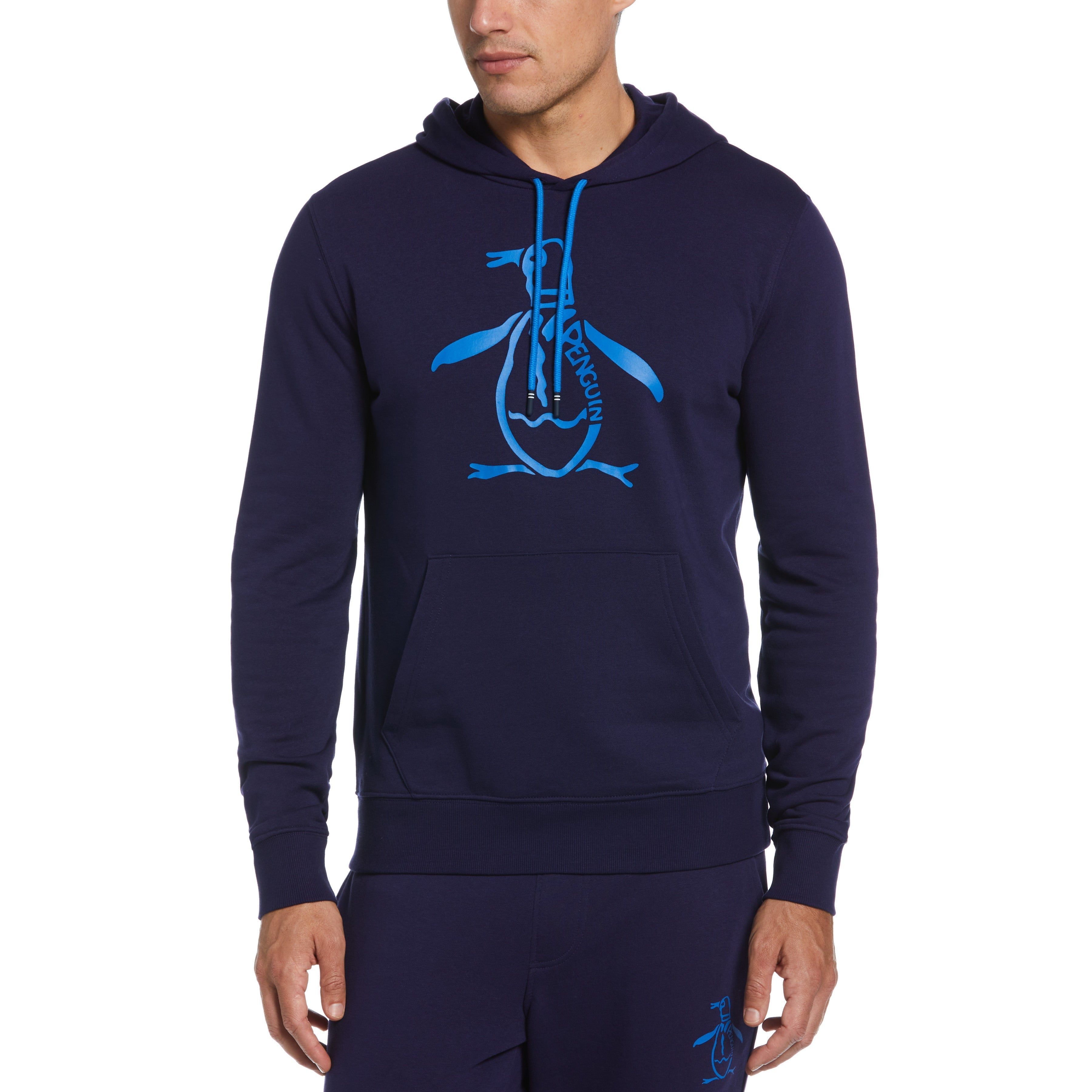 Big Pete Logo Fleece Hoodie sold by Original Penguin