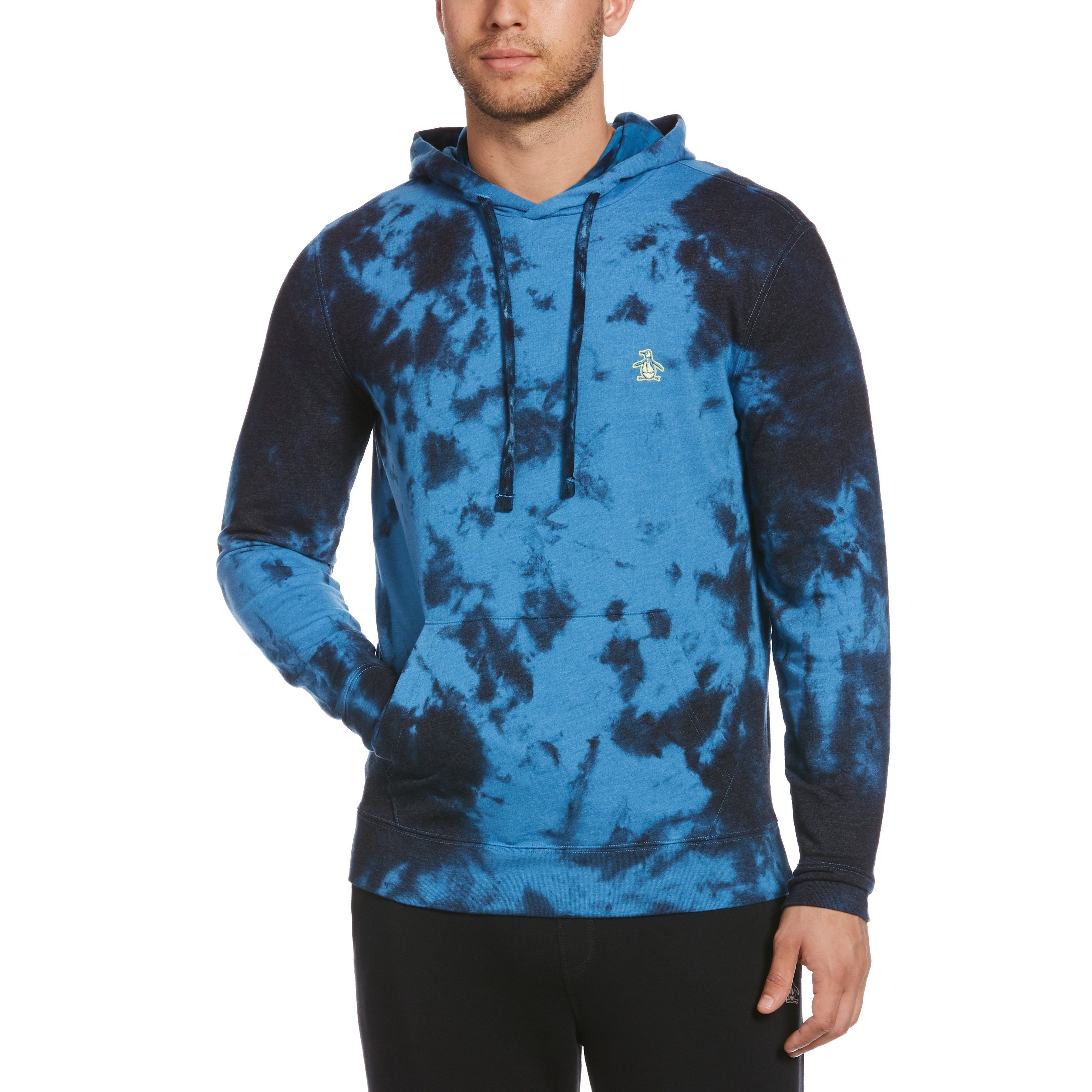 Tie Dye French Terry Pullover Hoodie sold by Original Penguin