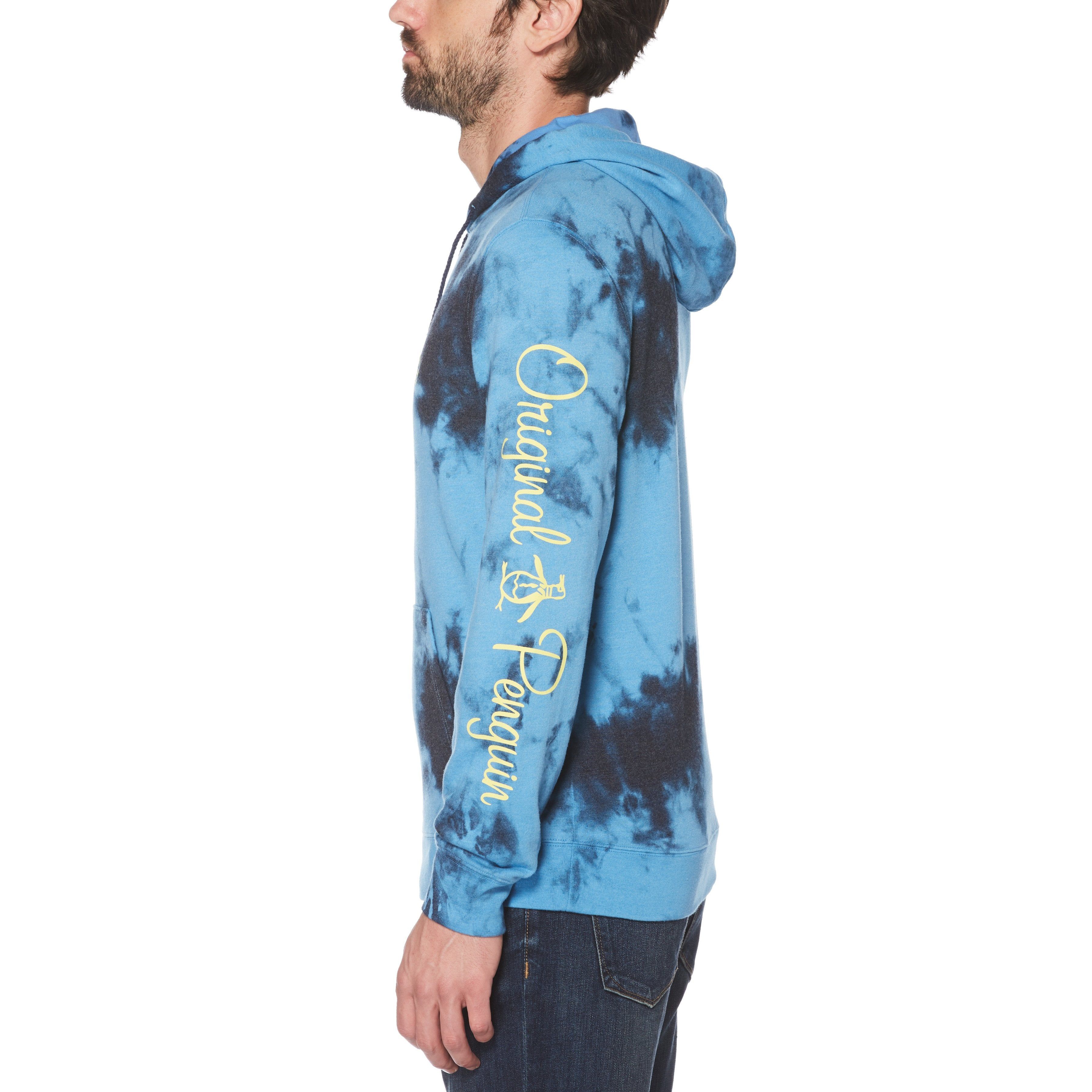 Tie Dye French Terry Pullover Hoodie sold by Original Penguin product image thumbnail 4