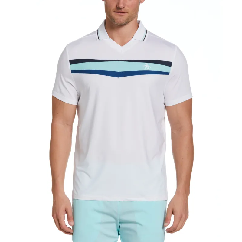 Performance Heritage Print Tennis Polo sold by Original Penguin