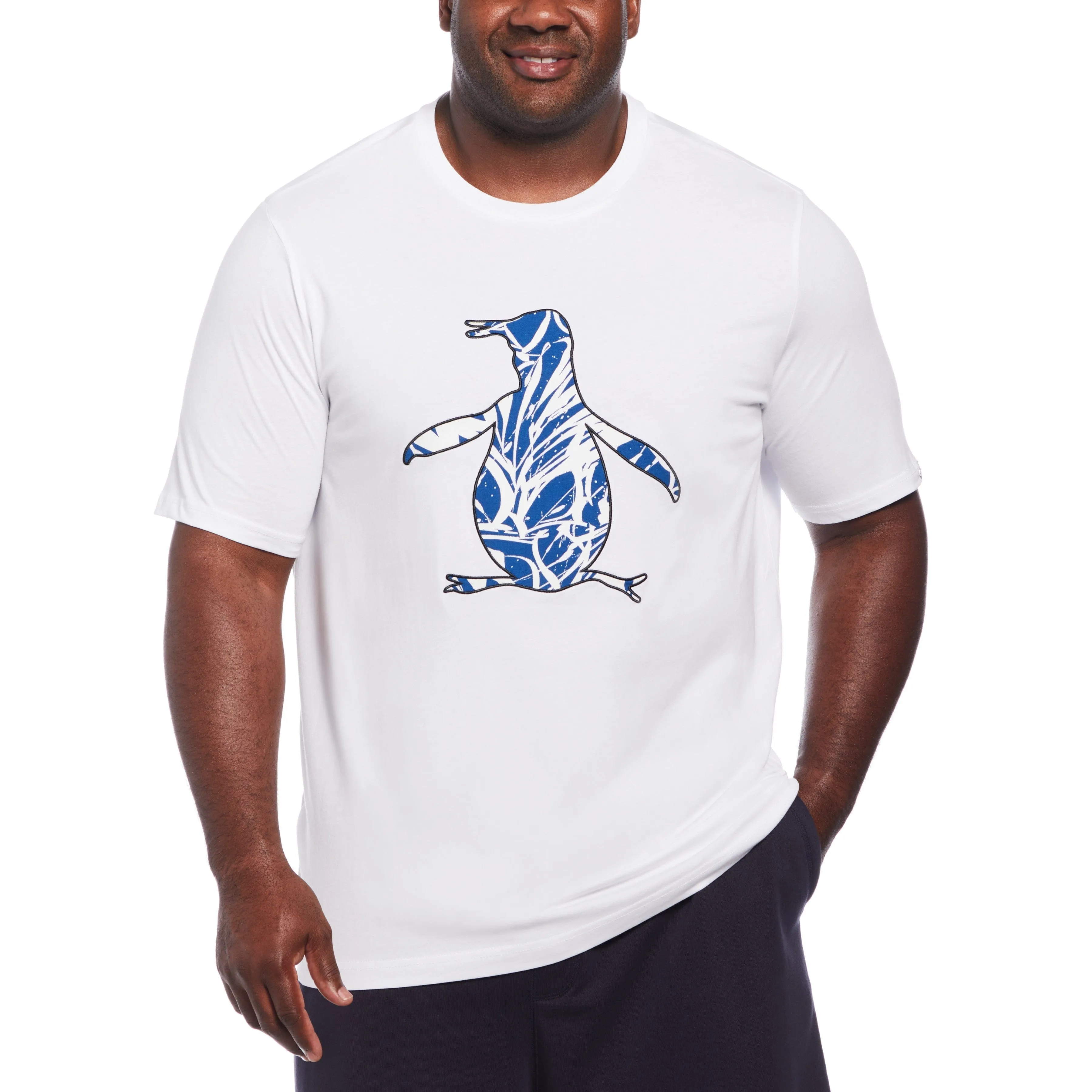 Big & Tall Floral Fill Pete Tee sold by Original Penguin