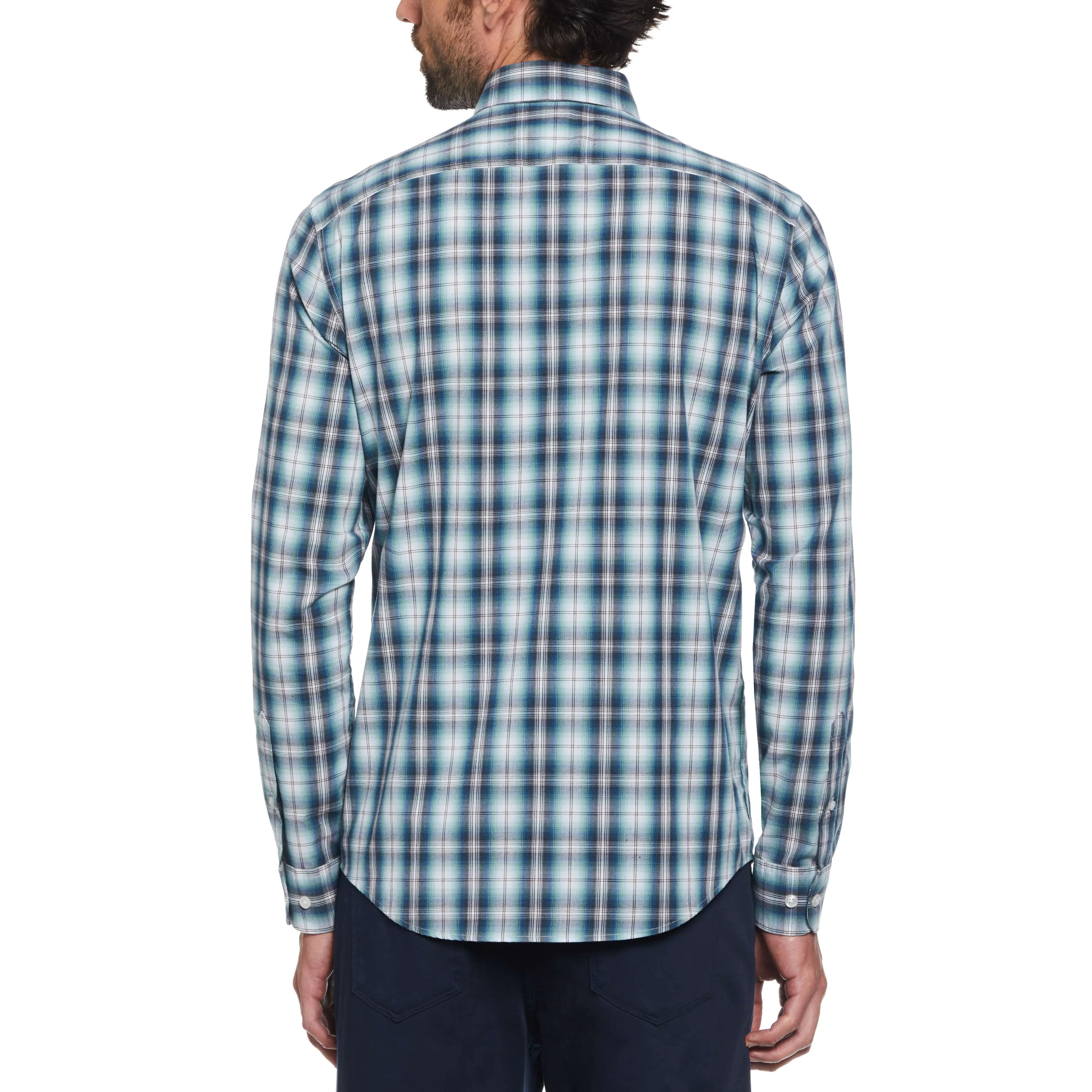 Poplin Plaid Shirt sold by Original Penguin product image thumbnail 2