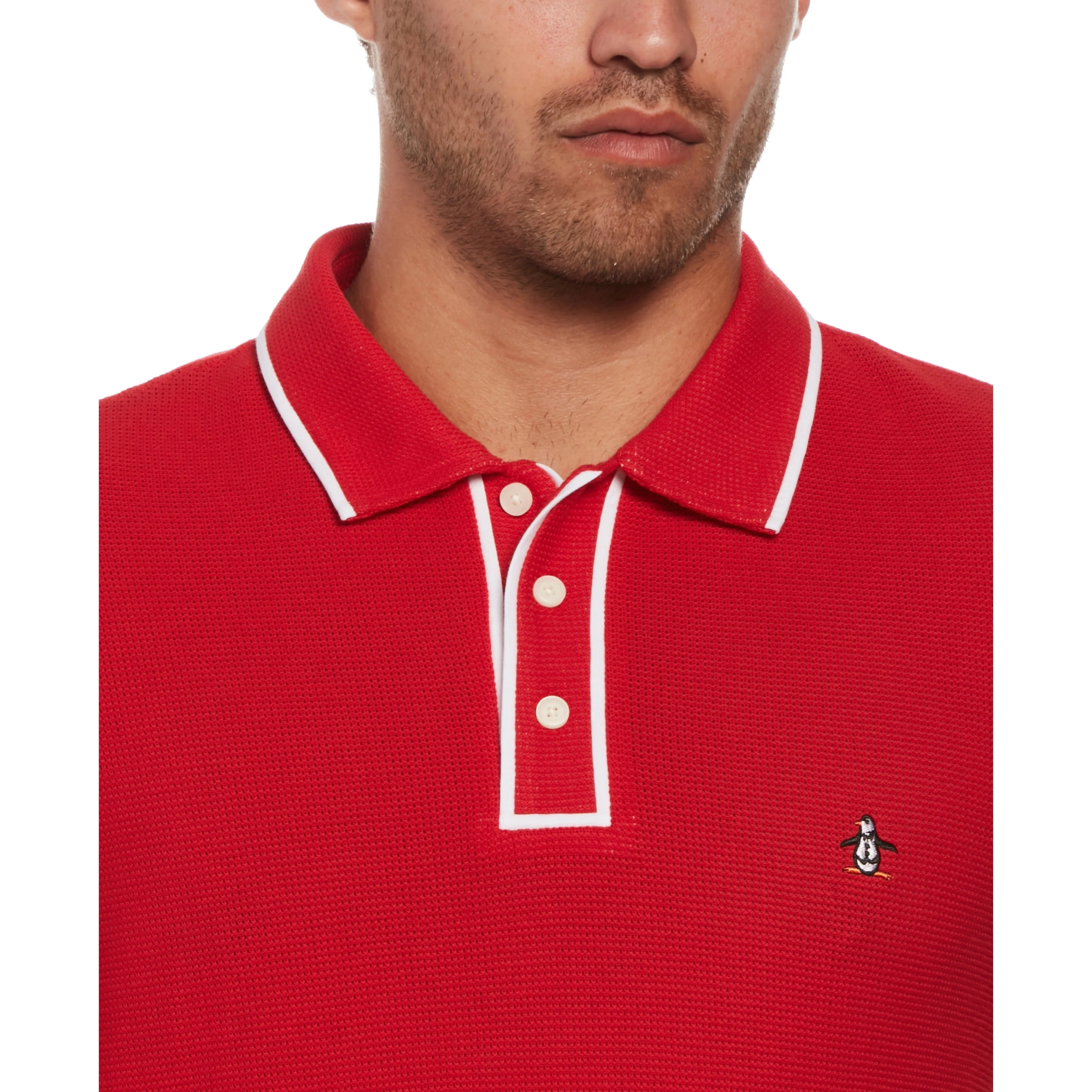Organic Cotton Earl™ Mesh Polo sold by Original Penguin product image thumbnail 4