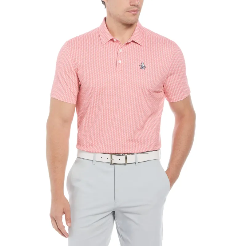 Allover Pete Print Golf Polo sold by Original Penguin