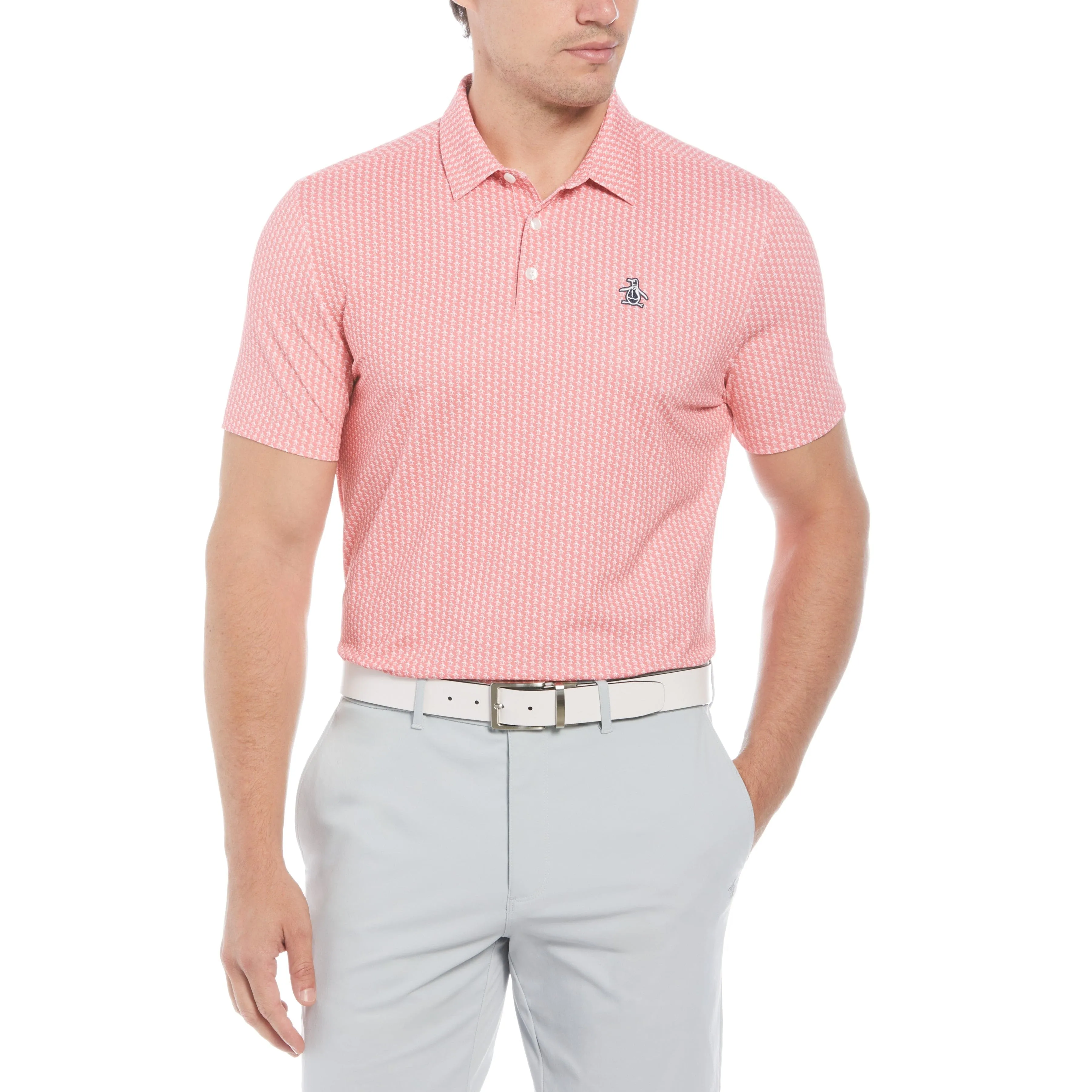All-Over Pete Print Golf Polo sold by Original Penguin
