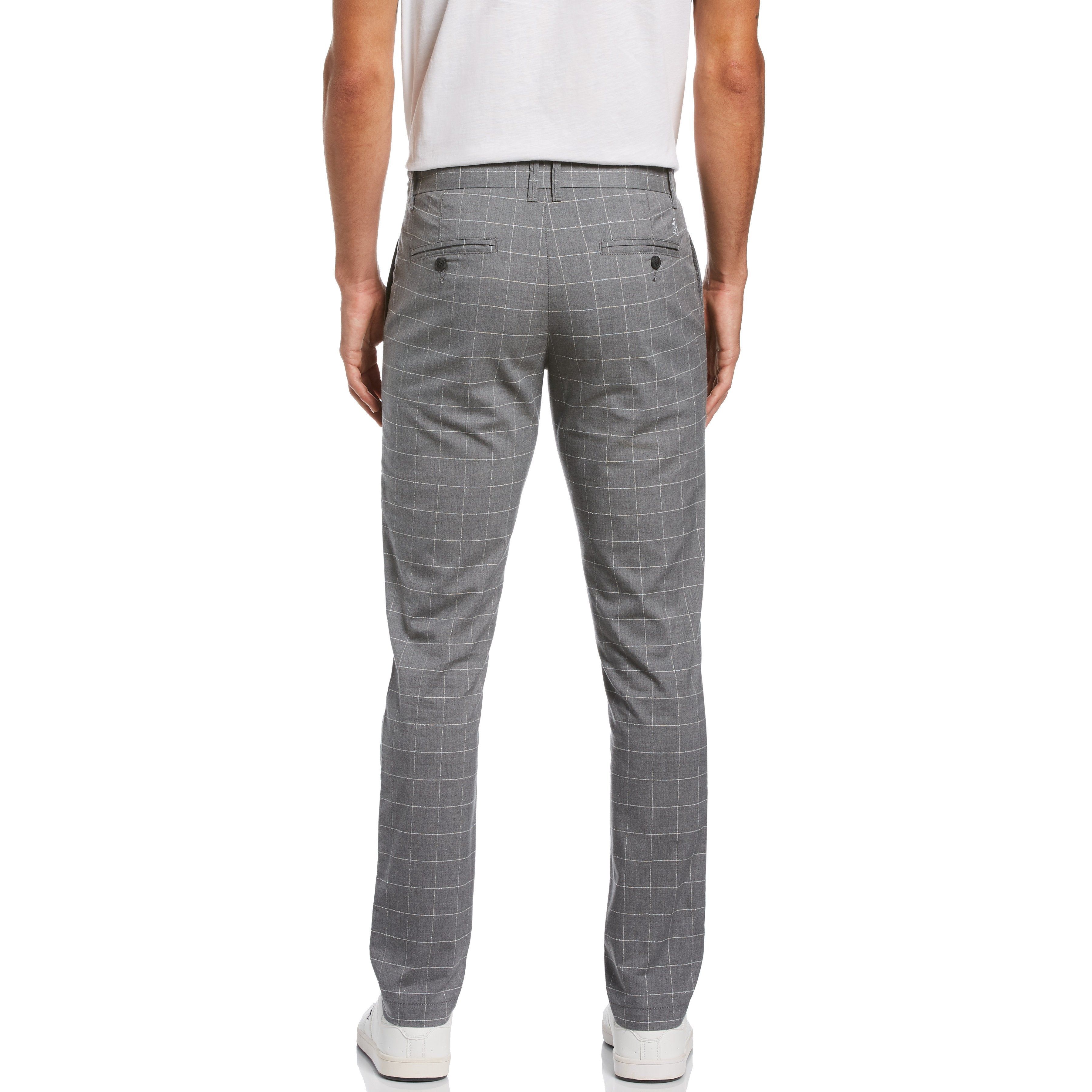 Windowpane Check Slim Fit Chino sold by Original Penguin product image thumbnail 2