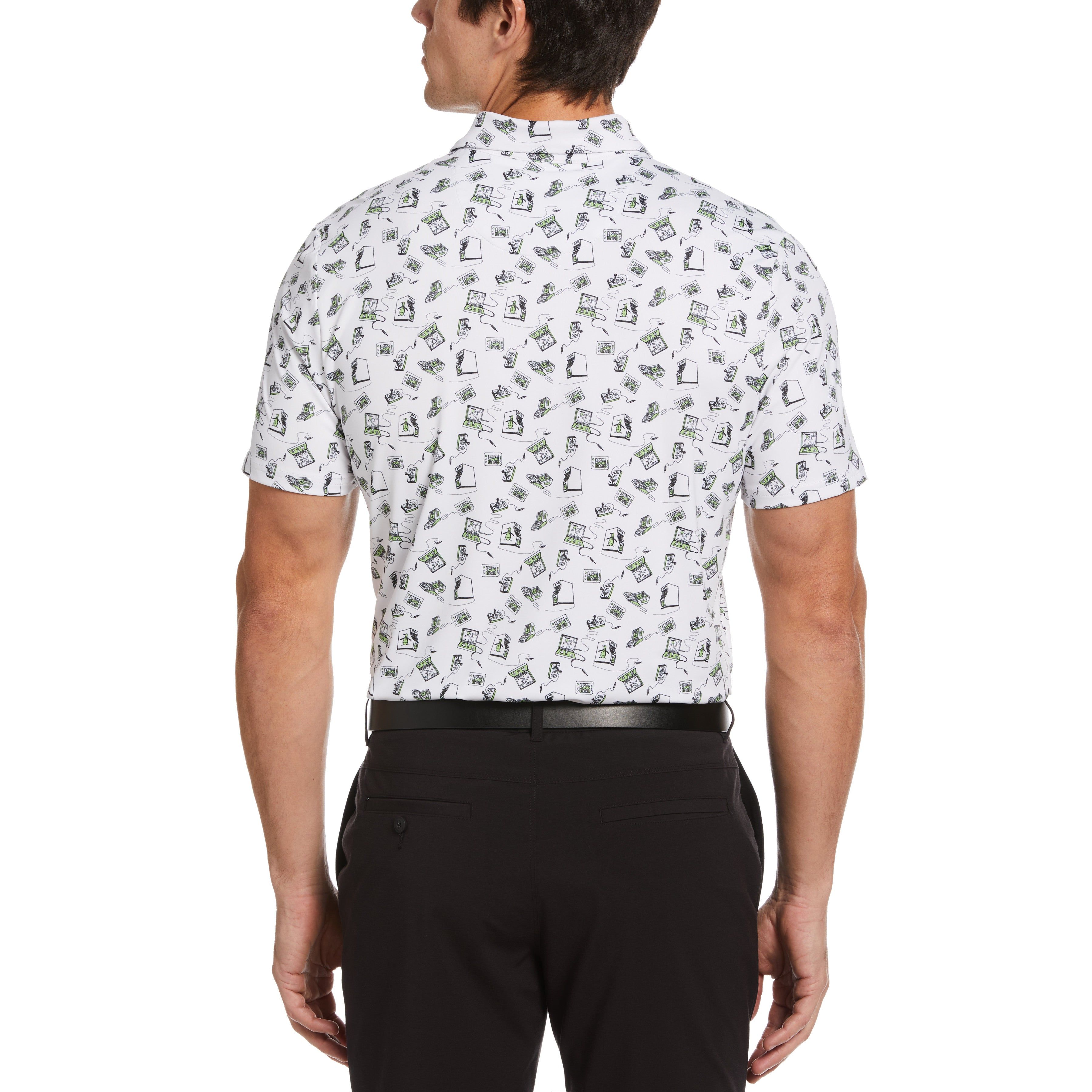 Retro Arcade Print Golf Polo sold by Original Penguin product image thumbnail 2
