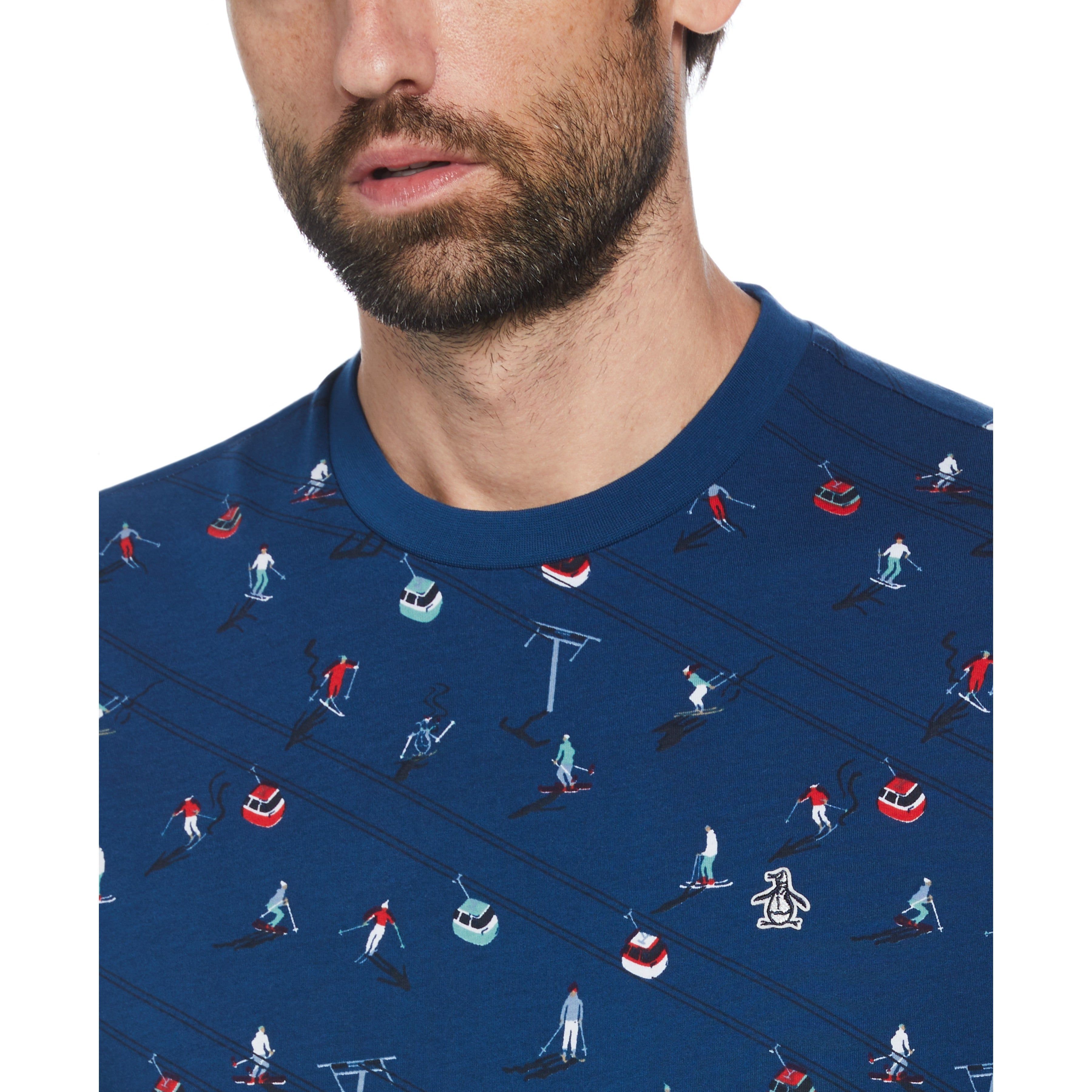 Skiers Graphic Print Tee sold by Original Penguin product image thumbnail 3