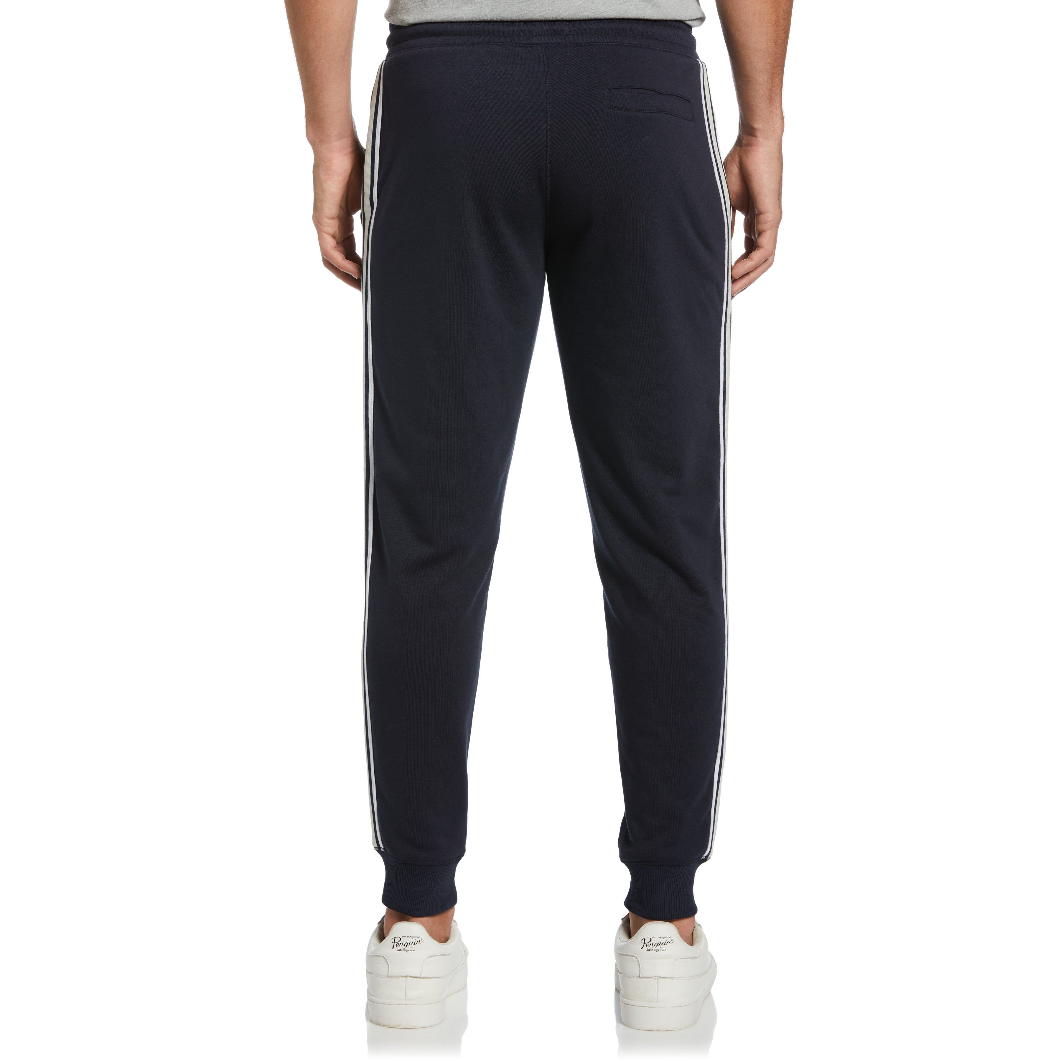 Side Stripe Fleece Track Jogger sold by Original Penguin product image thumbnail 2