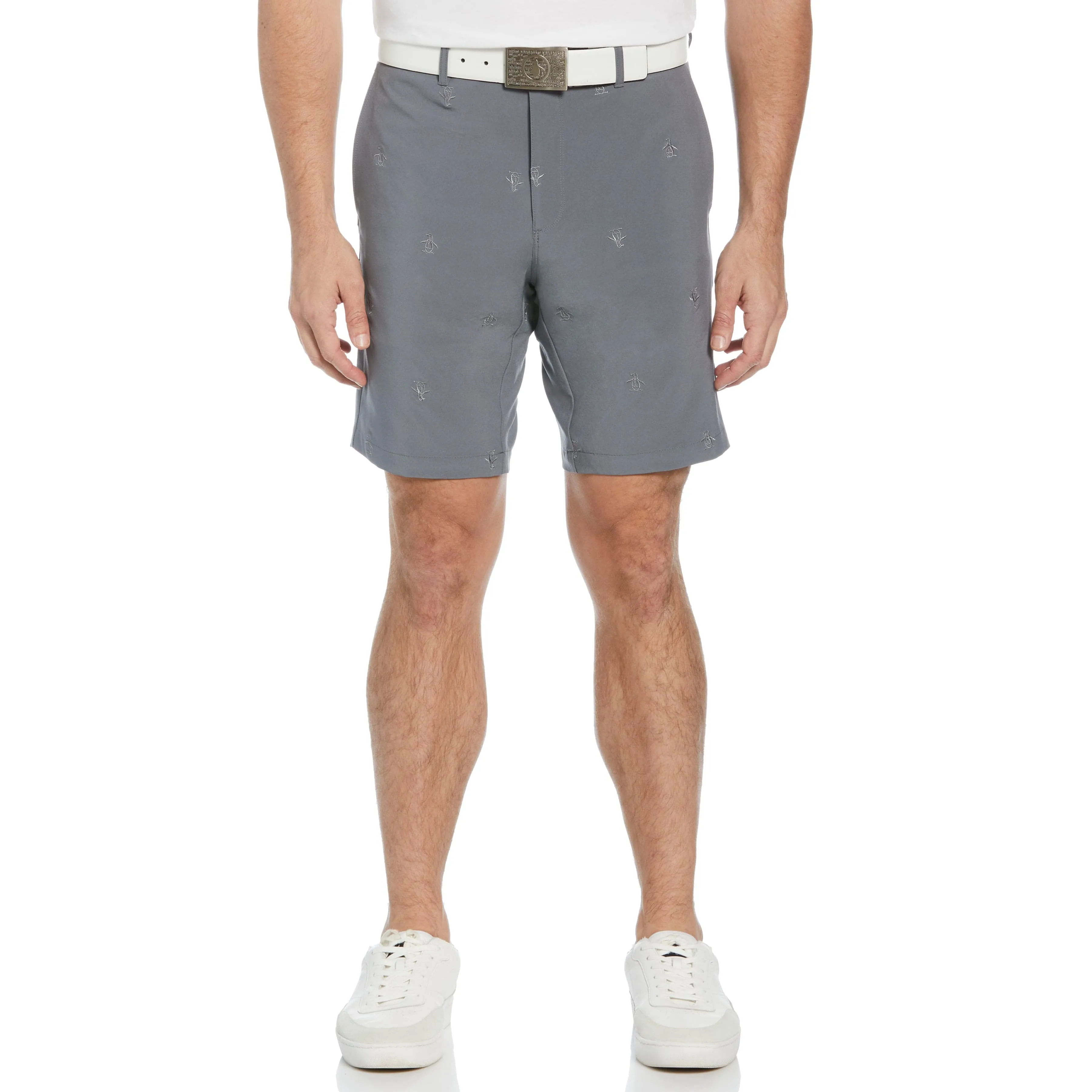 All Over Pete Embroidered Golf Short sold by Original Penguin