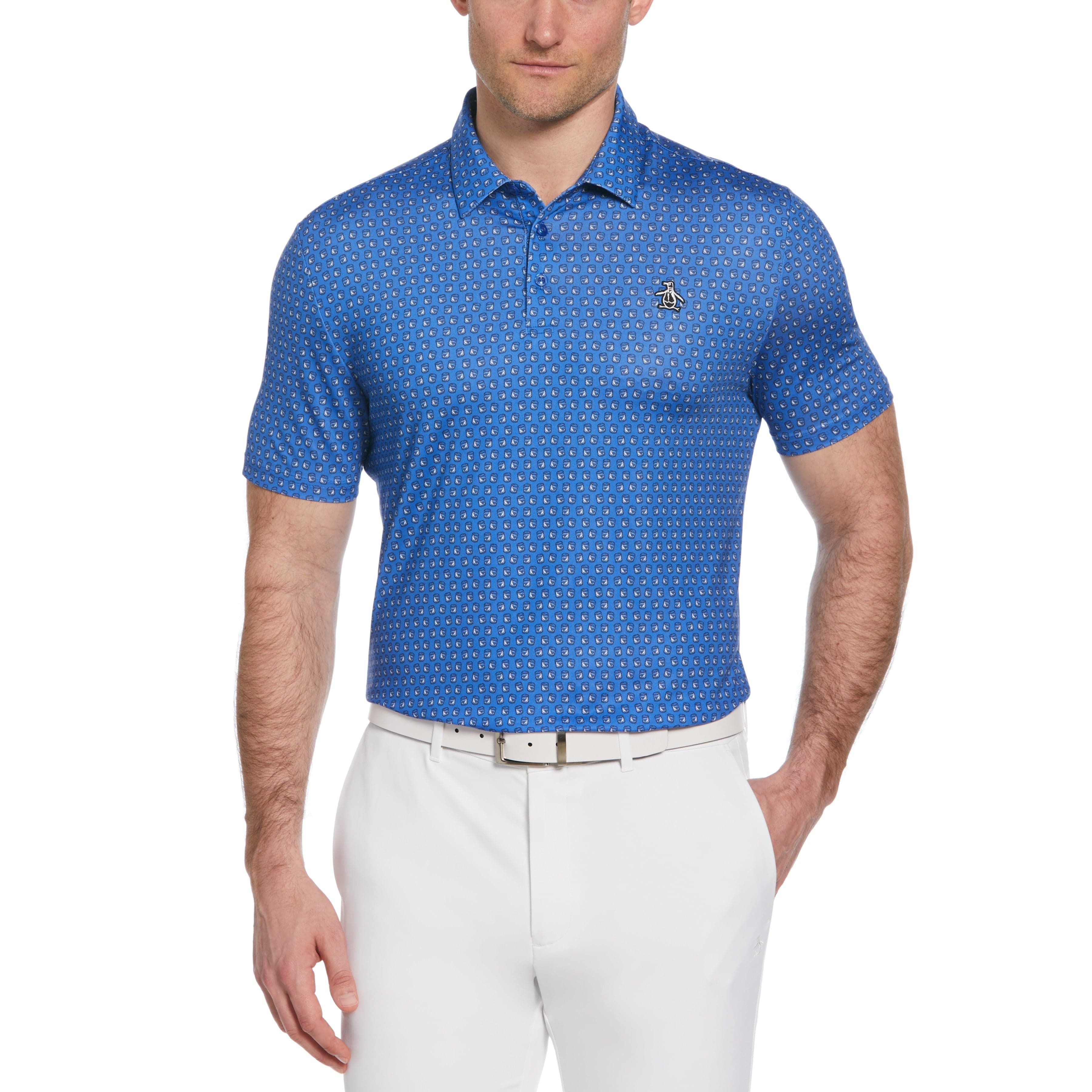 Novelty Old Fashioned Drink Print Golf Polo sold by Original Penguin
