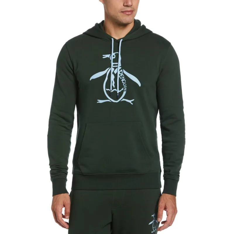 Big Pete Logo Fleece Hoodie sold by Original Penguin