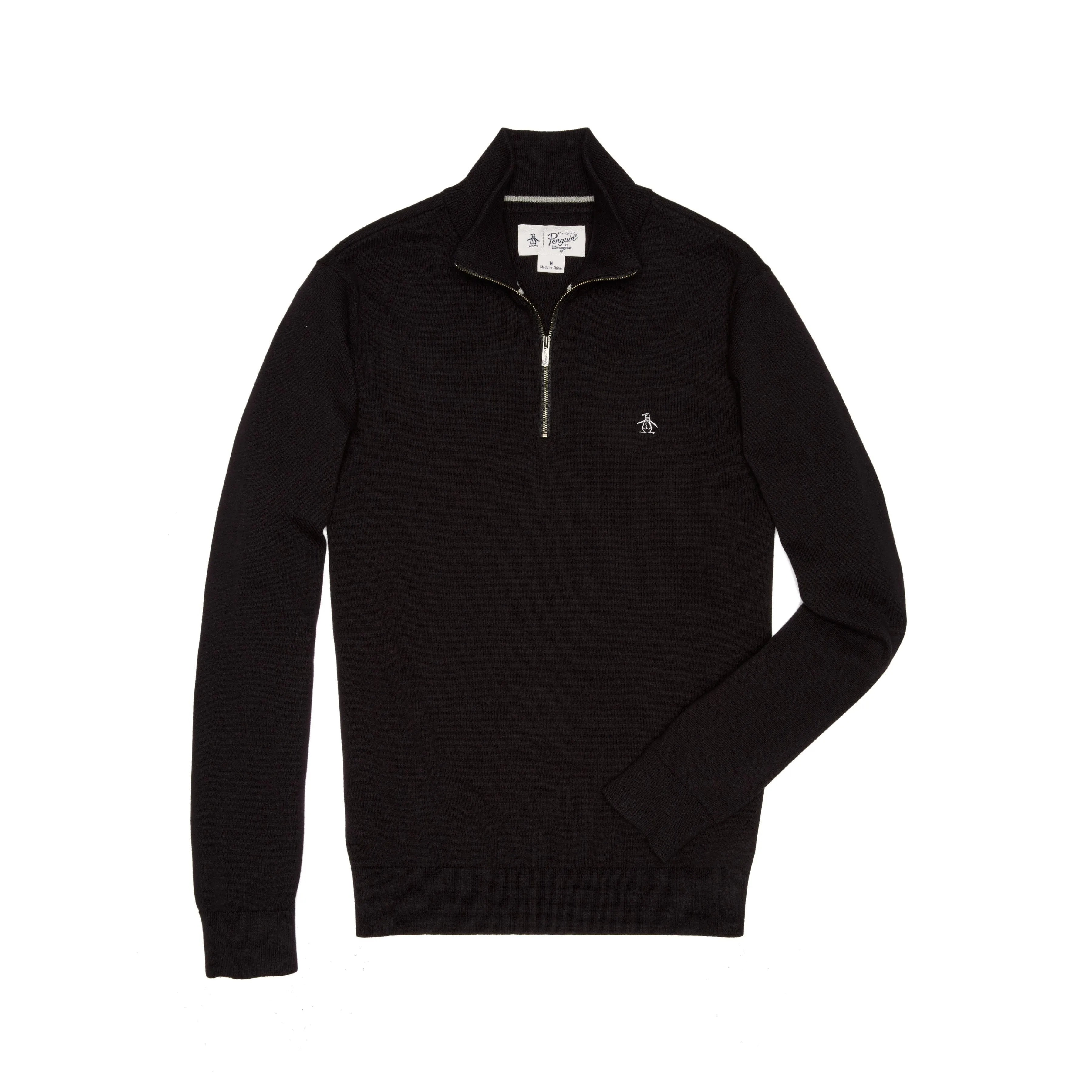 Combed Cotton 1/4 Zip Sweater sold by Original Penguin product image thumbnail 3
