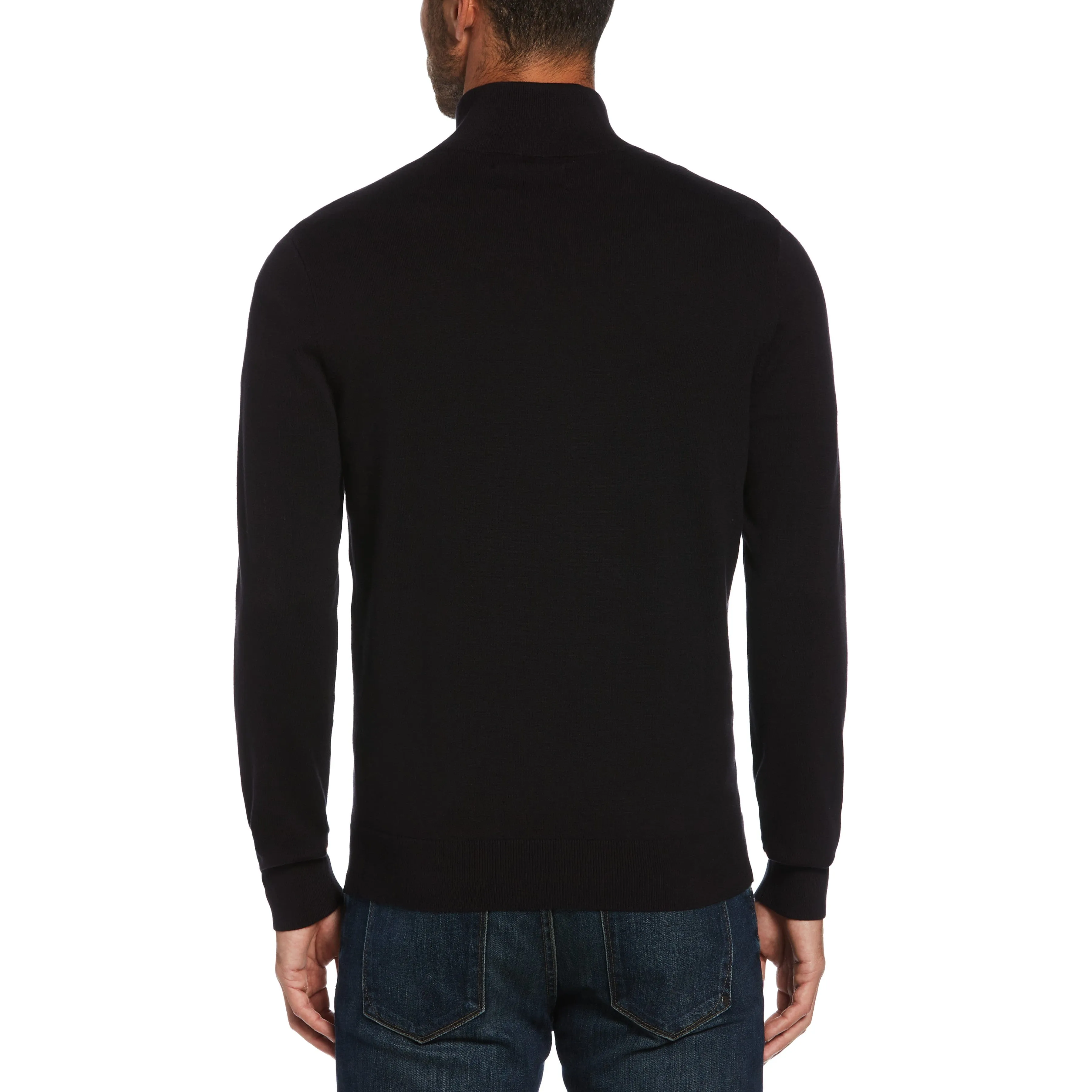 Combed Cotton 1/4 Zip Sweater sold by Original Penguin product image thumbnail 2