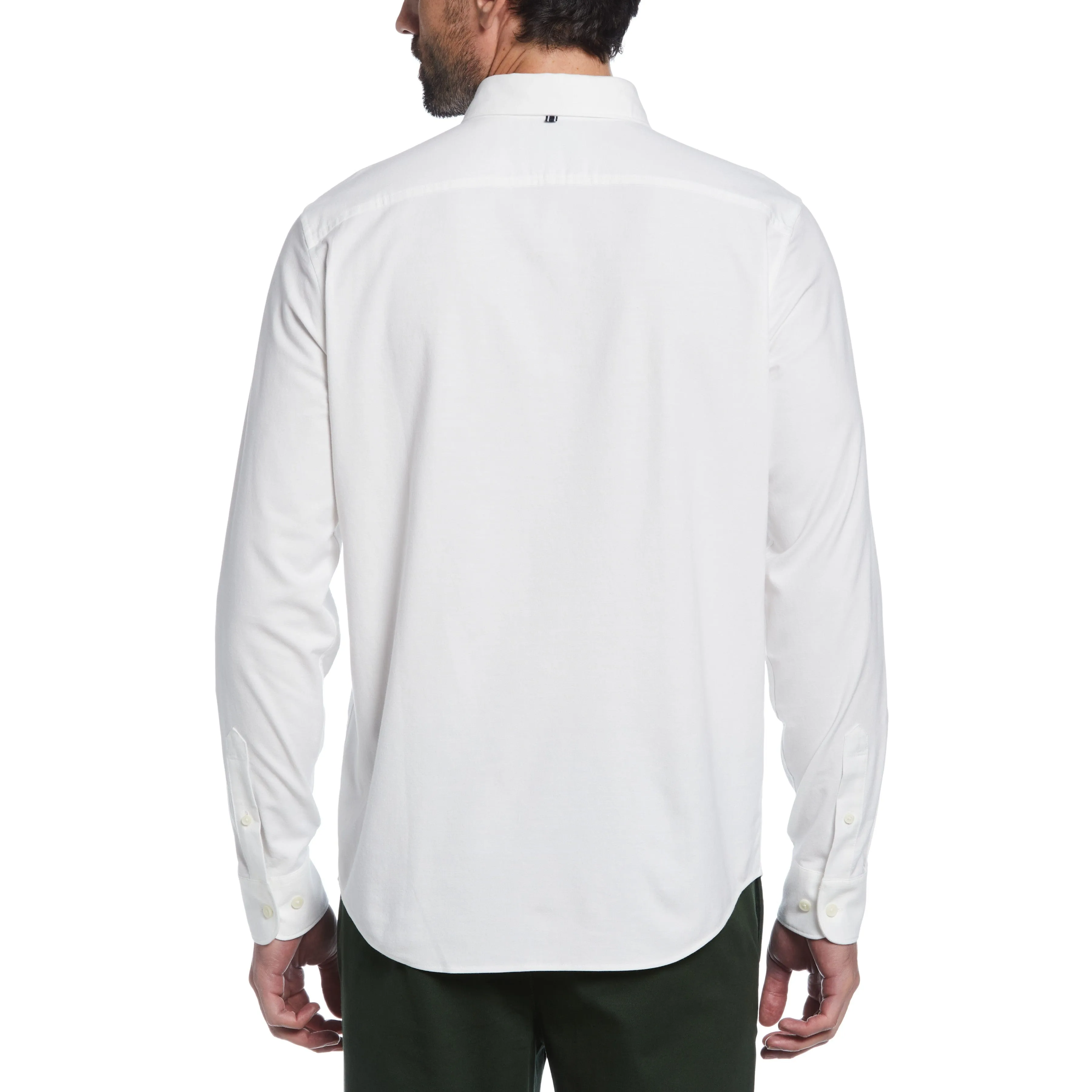 EcoVero™ Oxford Long Sleeve Pocket Shirt sold by Original Penguin product image thumbnail 2