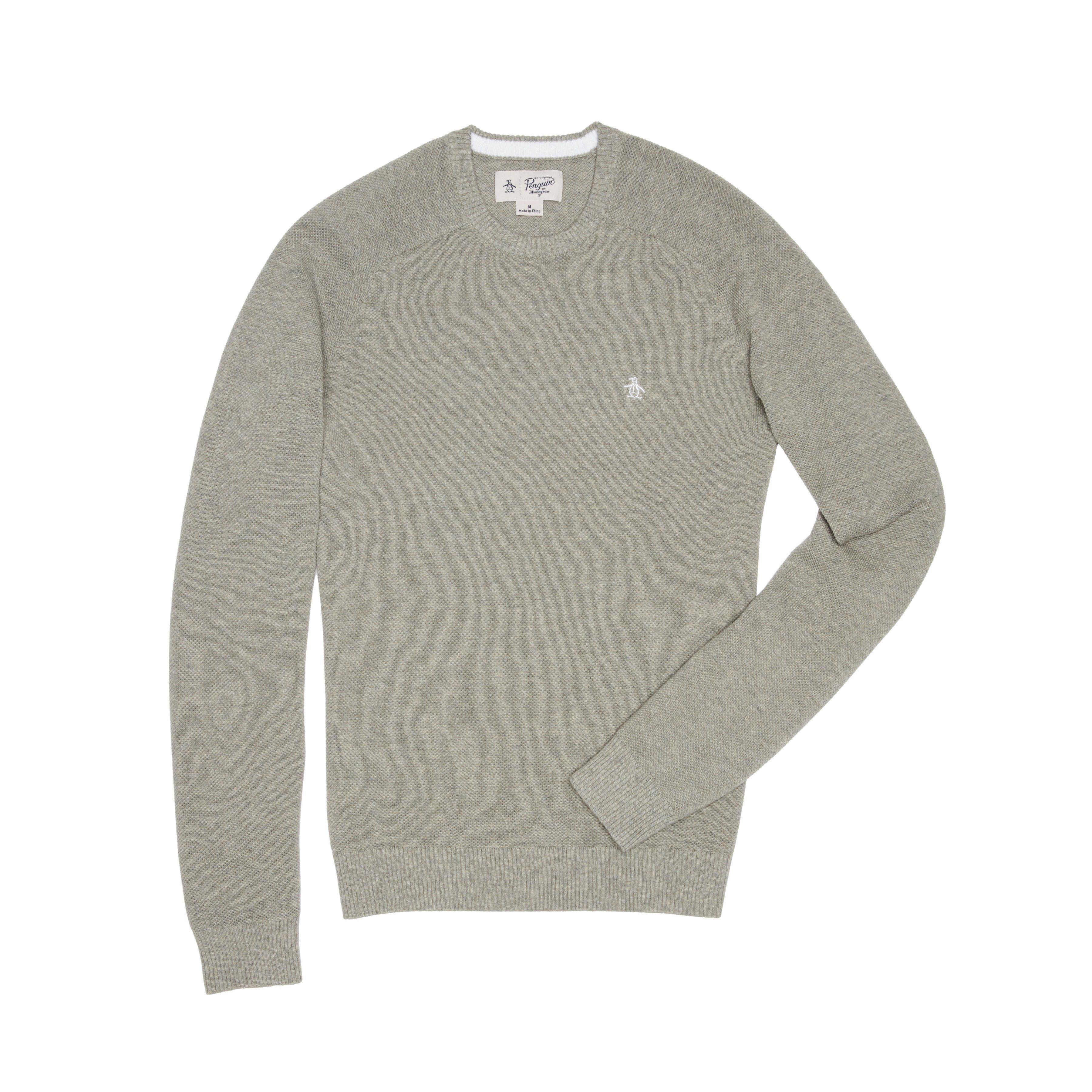 Honeycomb Pique Crew Neck Sweater sold by Original Penguin product image thumbnail 3