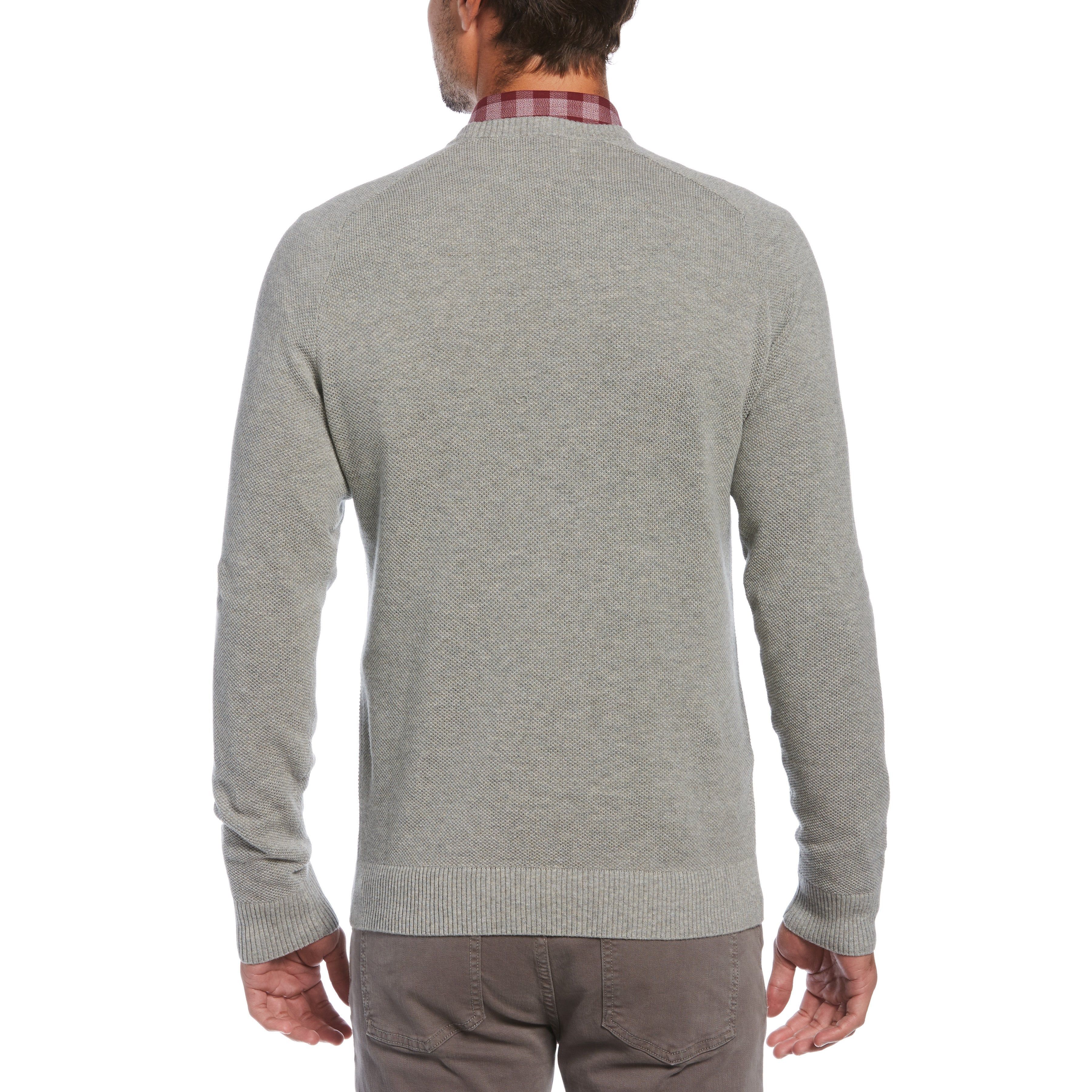 Honeycomb Pique Crew Neck Sweater sold by Original Penguin product image thumbnail 2