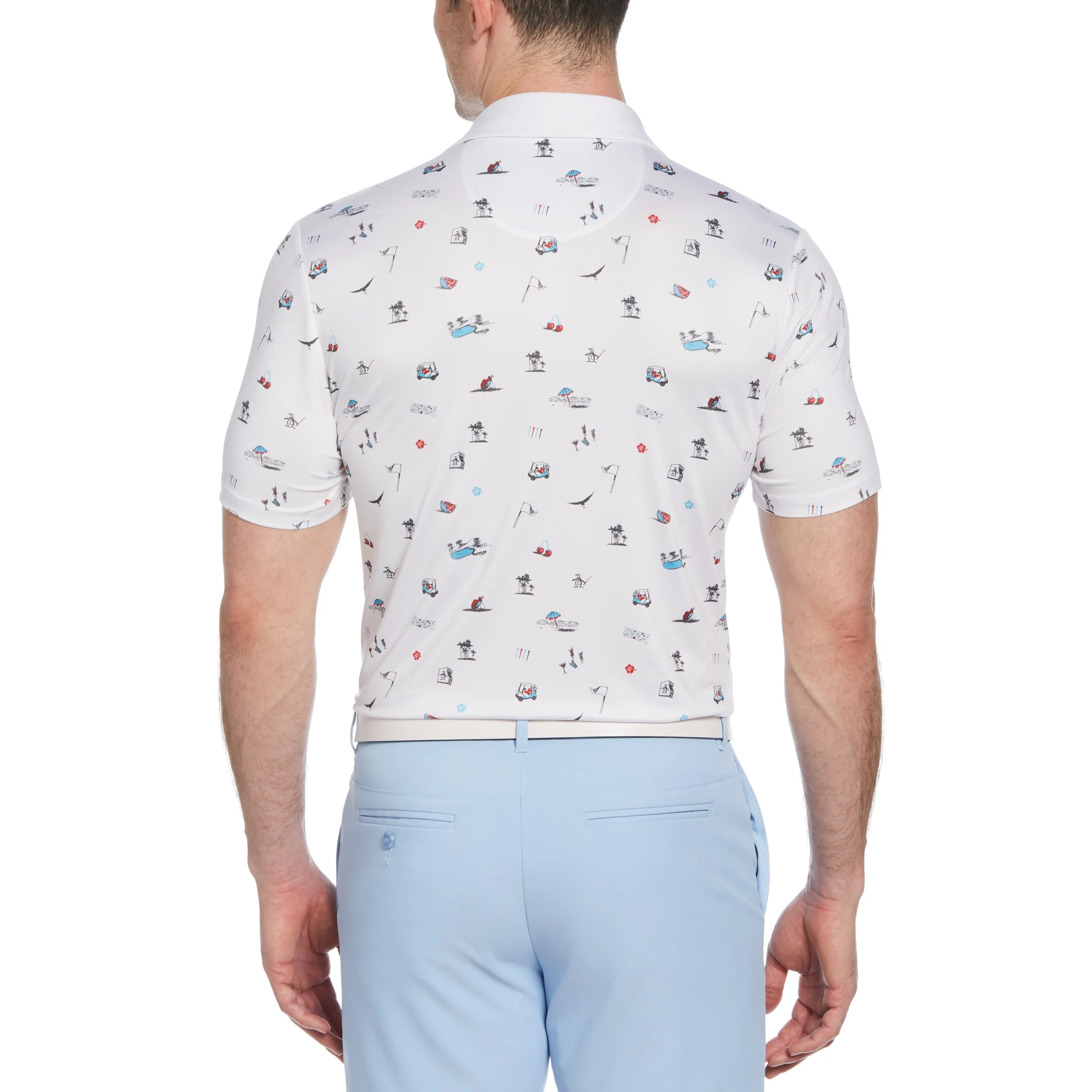 Novelty Golf Print Short Sleeve Golf Polo sold by Original Penguin product image thumbnail 2