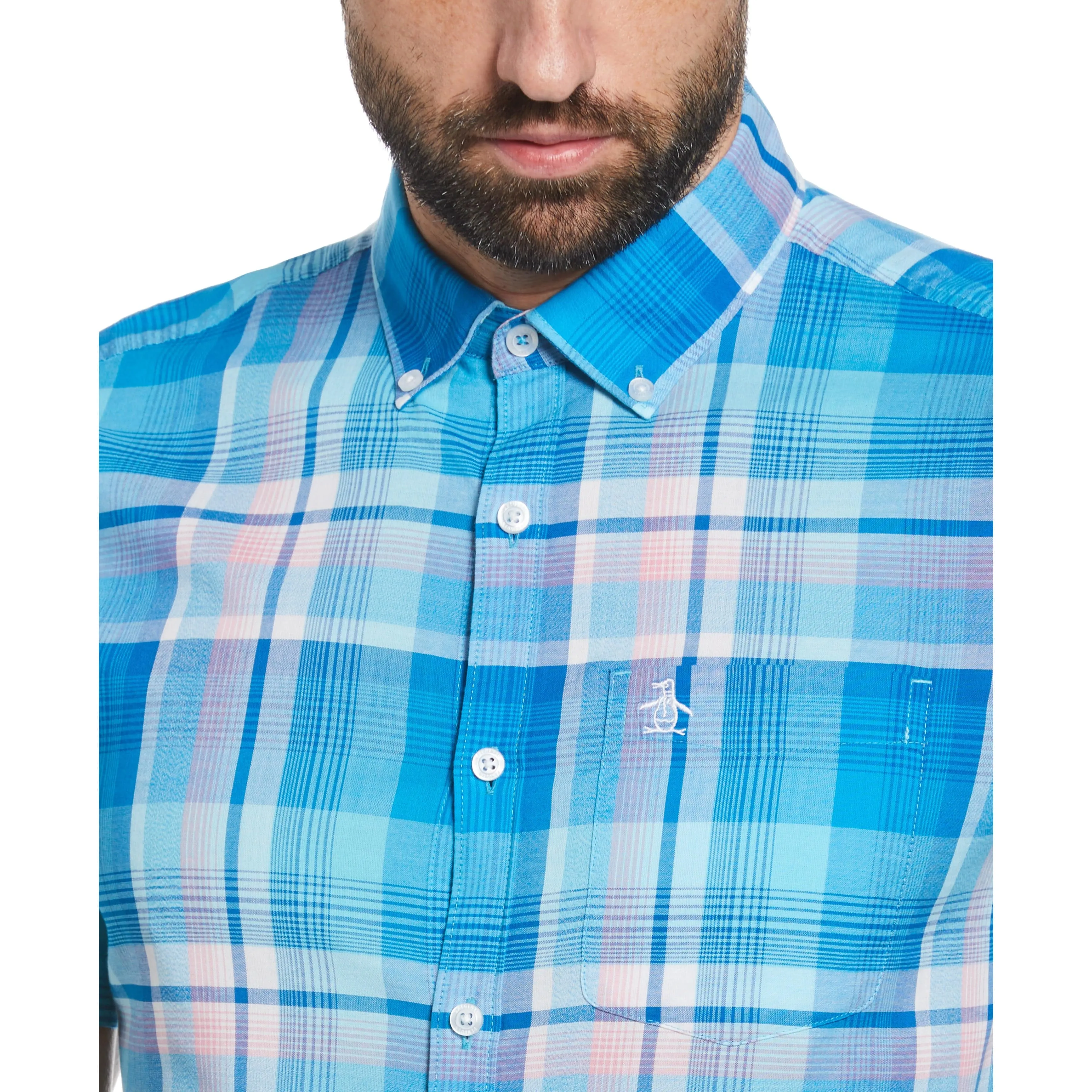 Jaspe Plaid Shirt sold by Original Penguin product image thumbnail 3