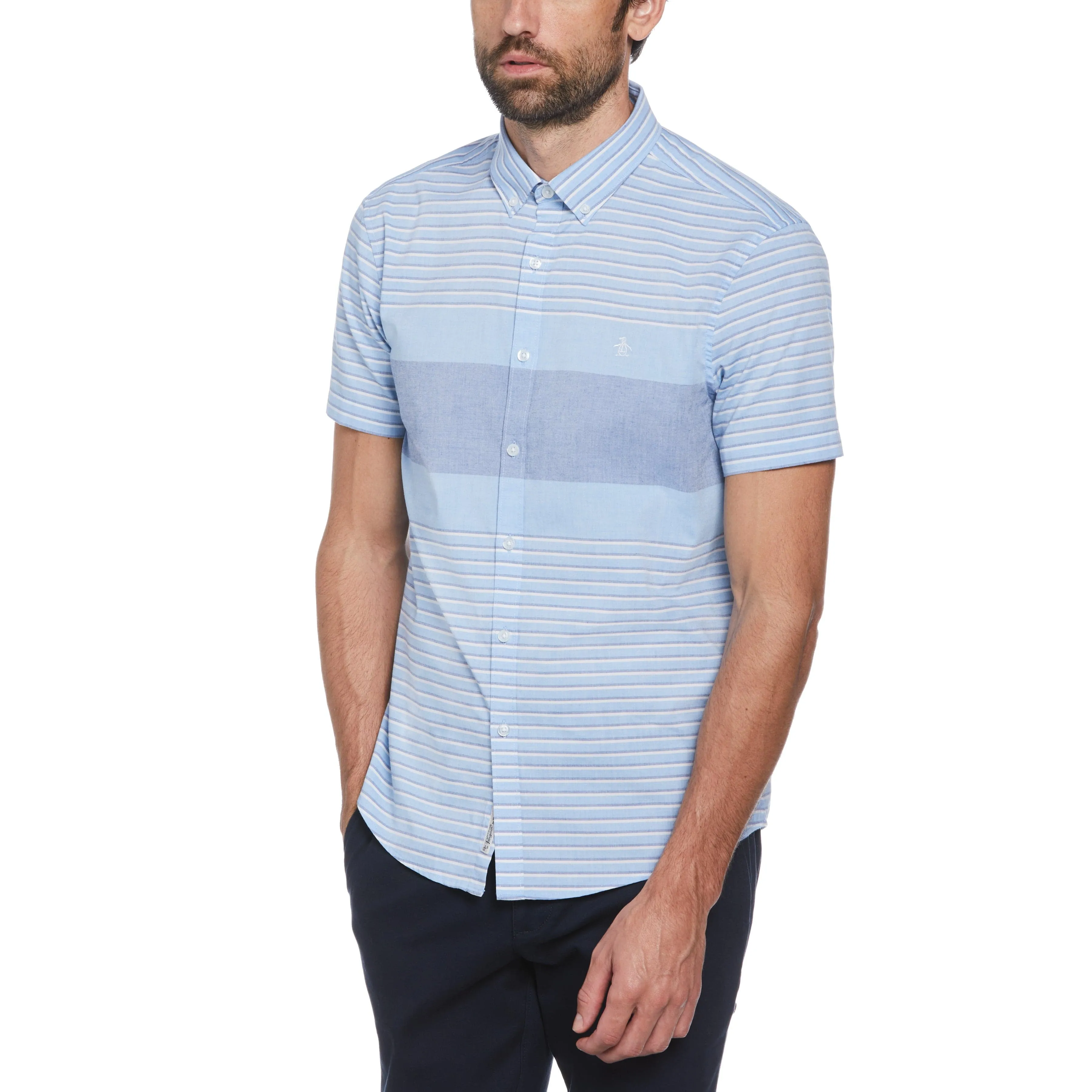 Poplin Striped Shirt sold by Original Penguin