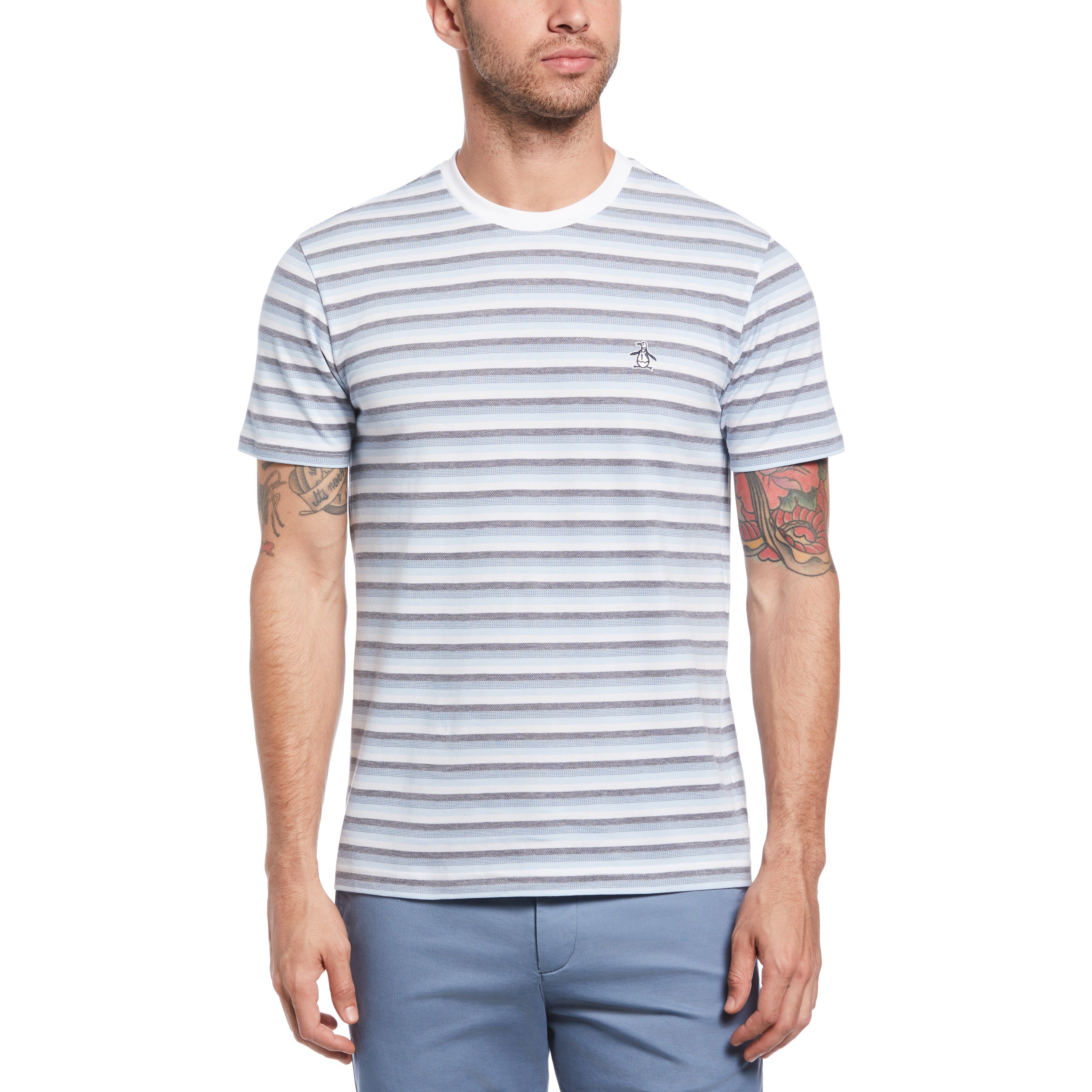 Multi Color Stripe Tee sold by Original Penguin
