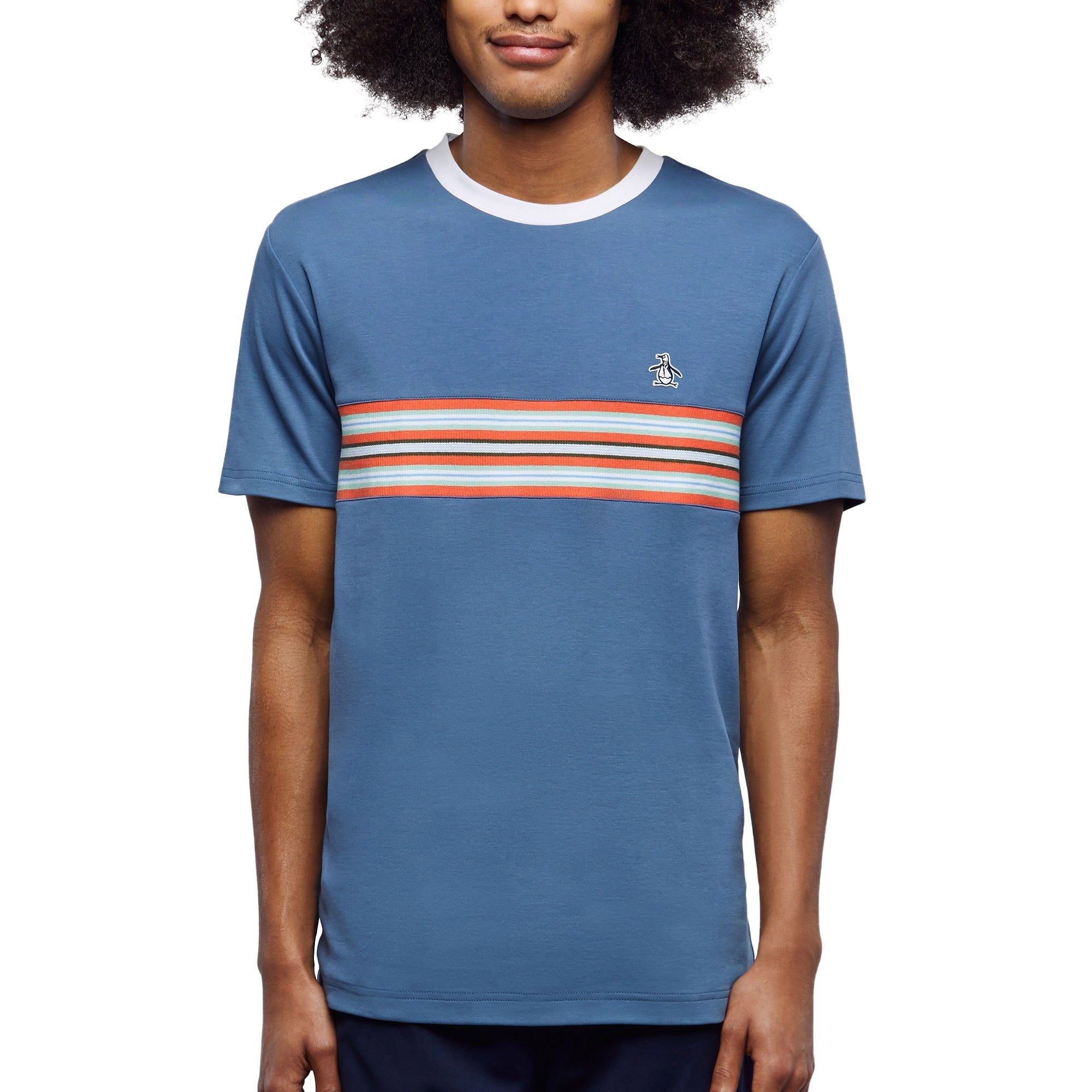 Retro Engineered Stripe Tee sold by Original Penguin