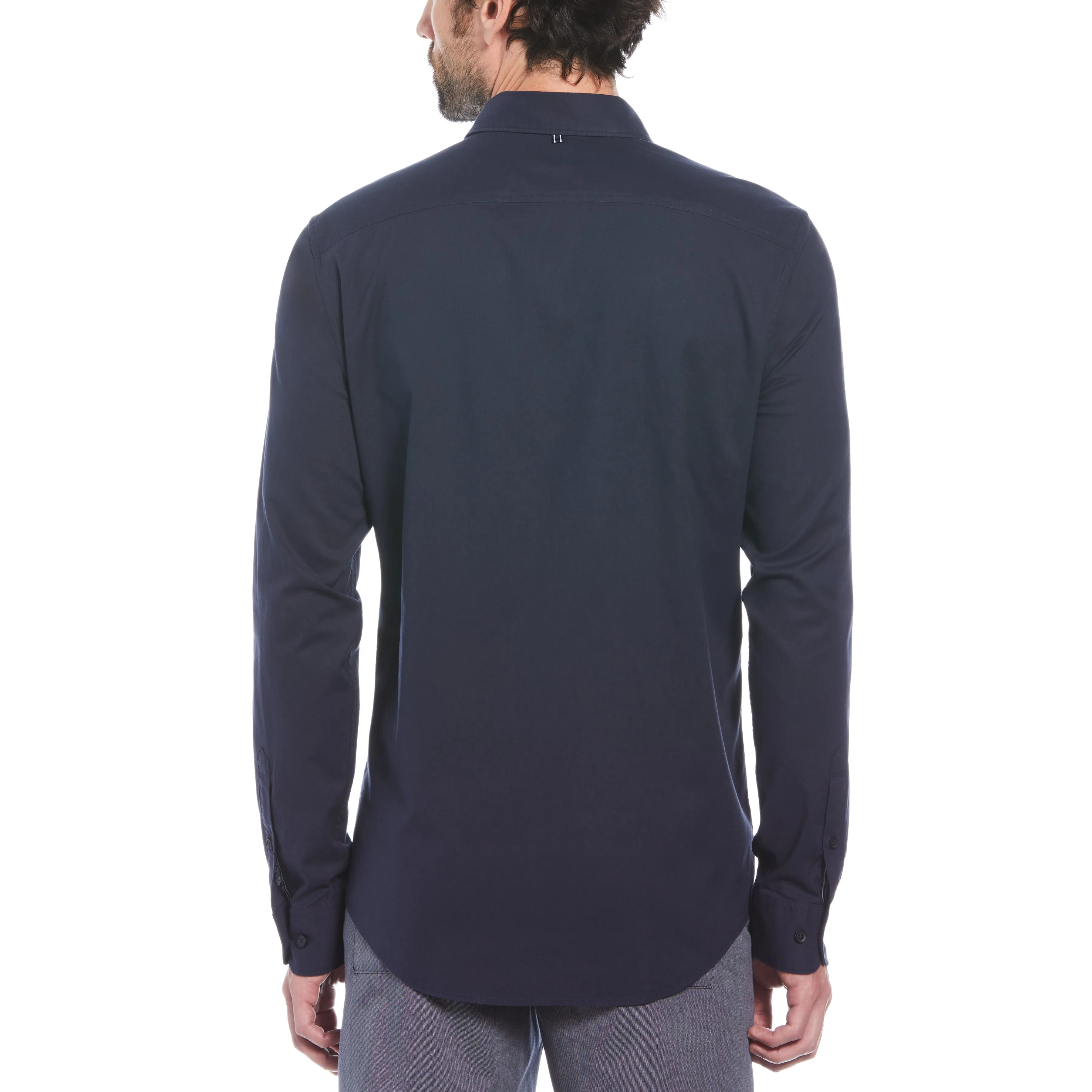 EcoVero™ Oxford Long Sleeve Shirt sold by Original Penguin product image thumbnail 2