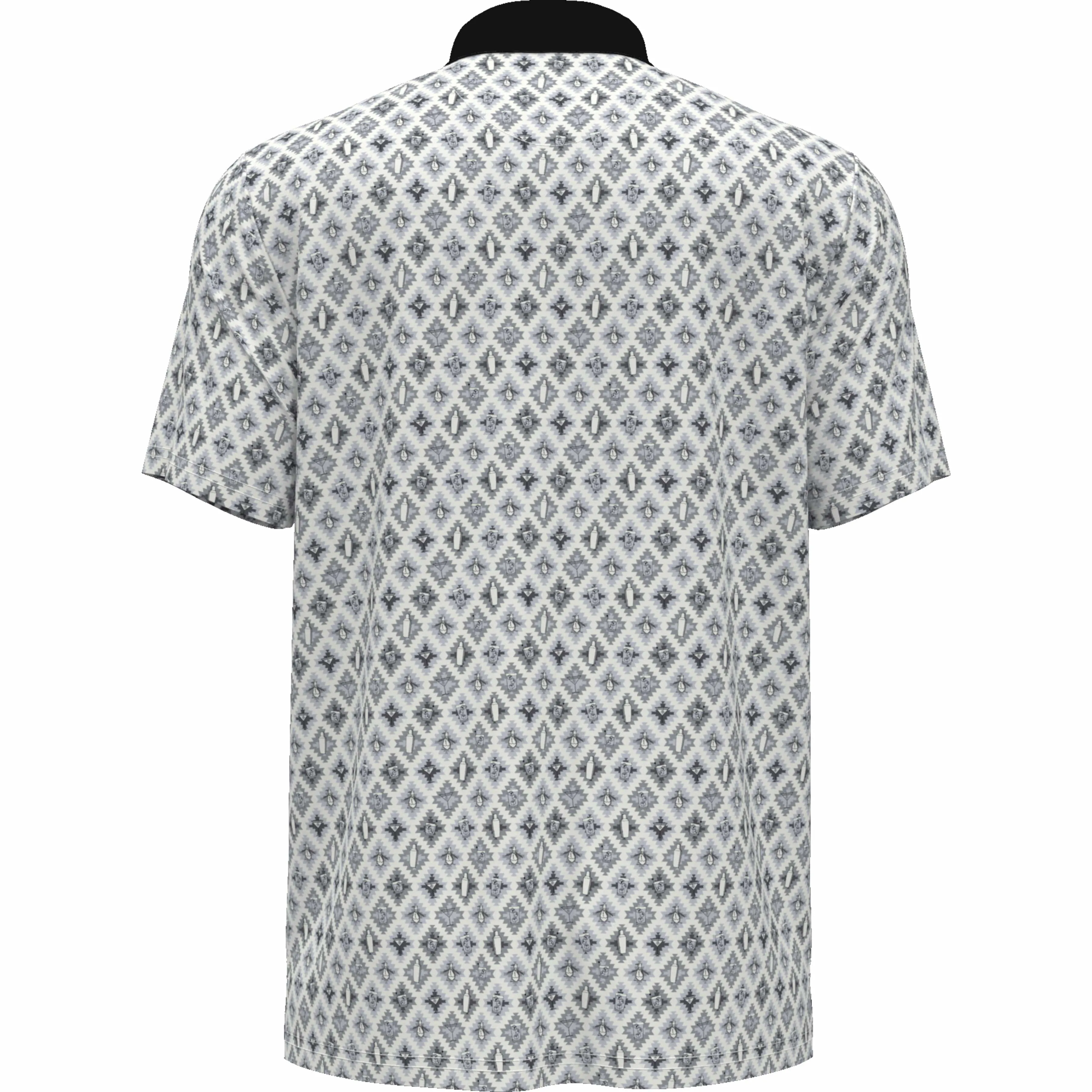 All Over Atomic Cocktail Print Golf Polo sold by Original Penguin product image thumbnail 2