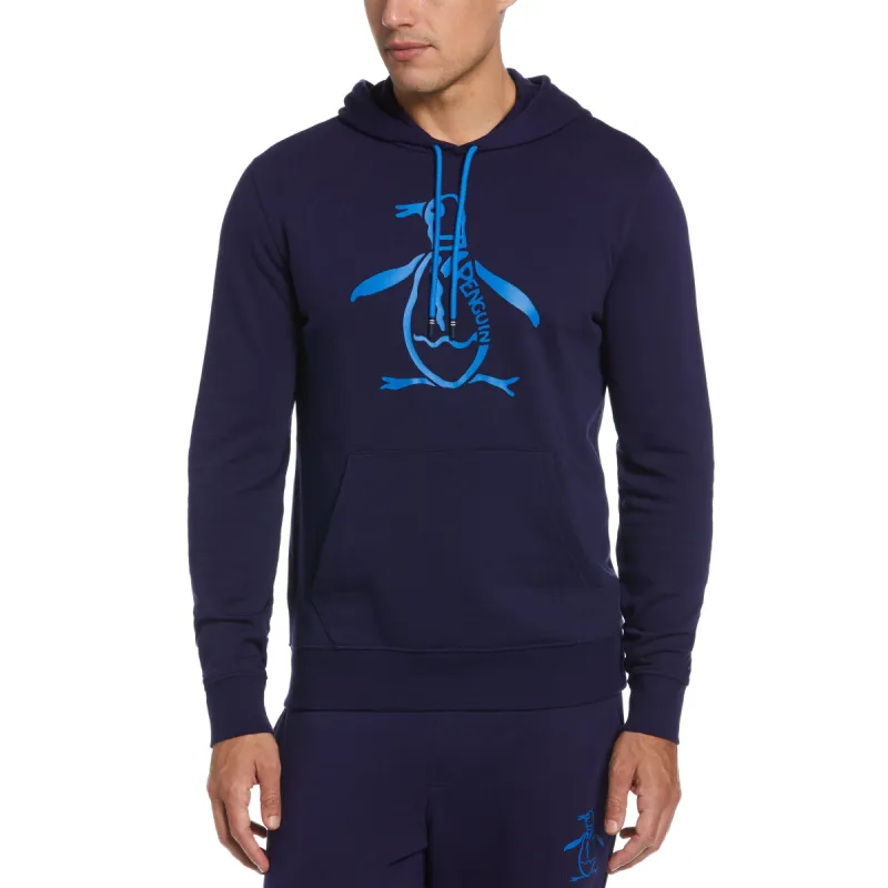 Big Pete Logo Fleece Hoodie sold by Original Penguin