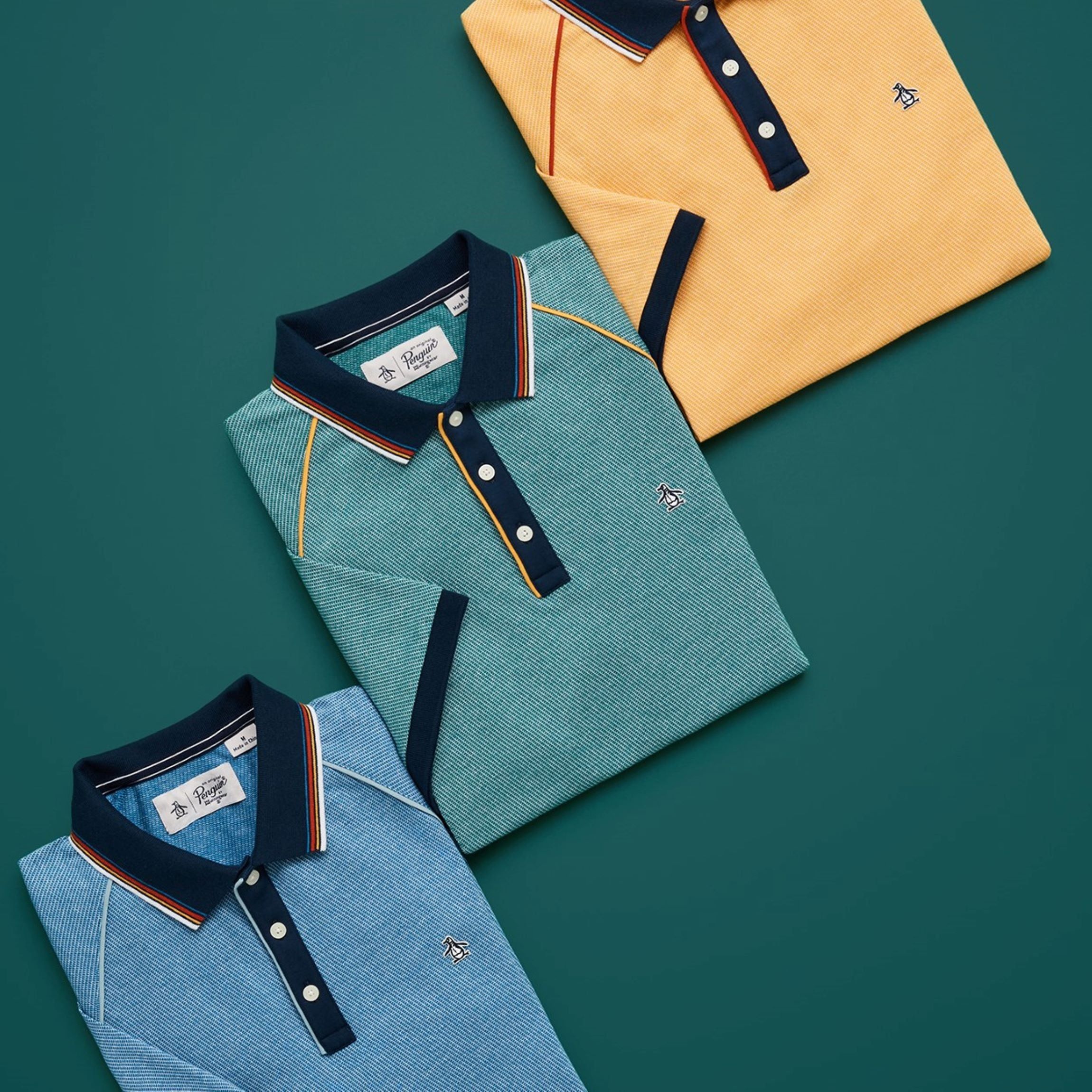 Piped Jacquard Polo sold by Original Penguin product image thumbnail 2