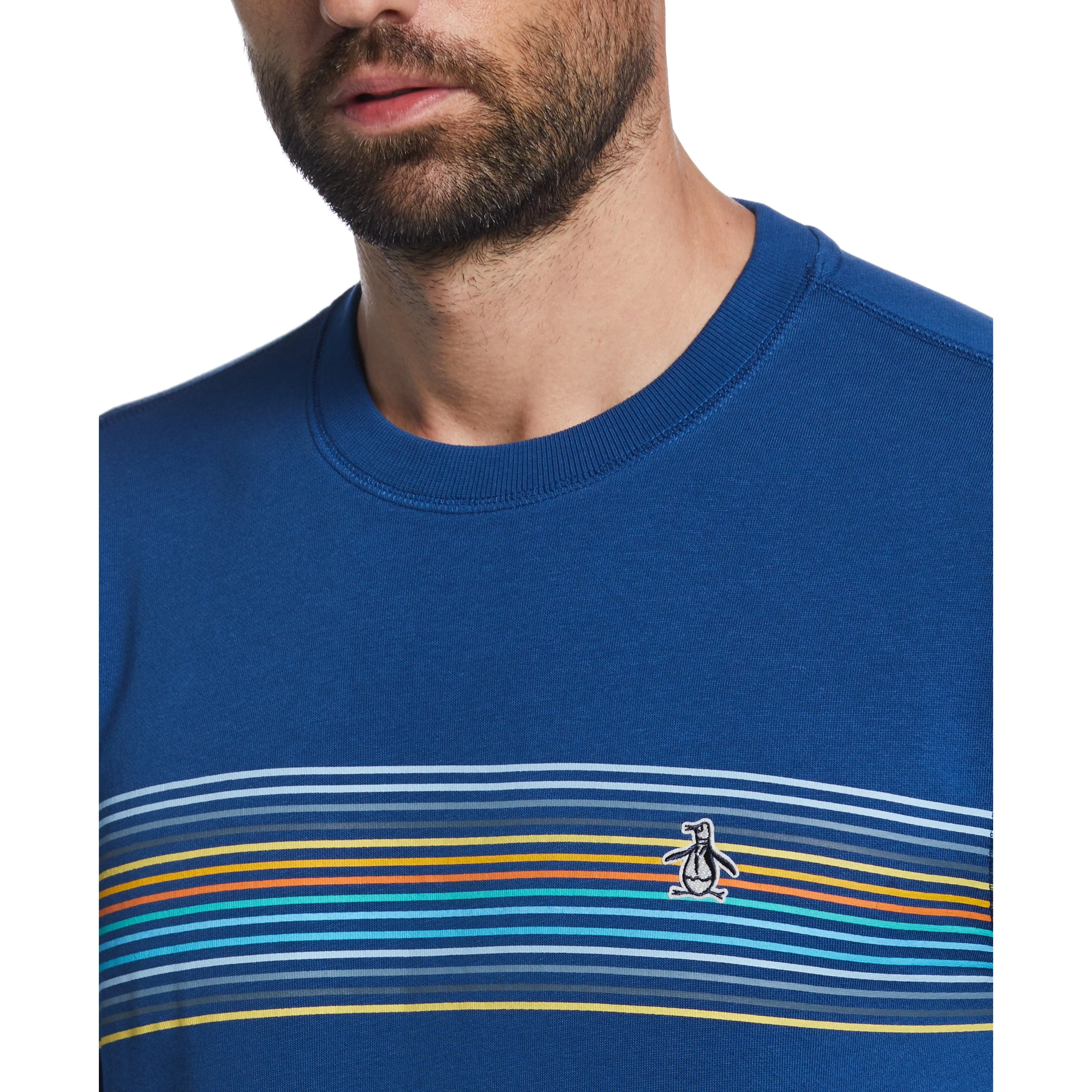 Engineered Chest Stripe Sweatshirt sold by Original Penguin product image thumbnail 3