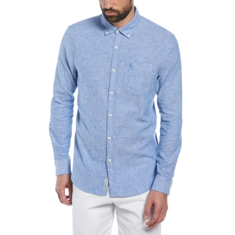 Linen Blend Shirt sold by Original Penguin