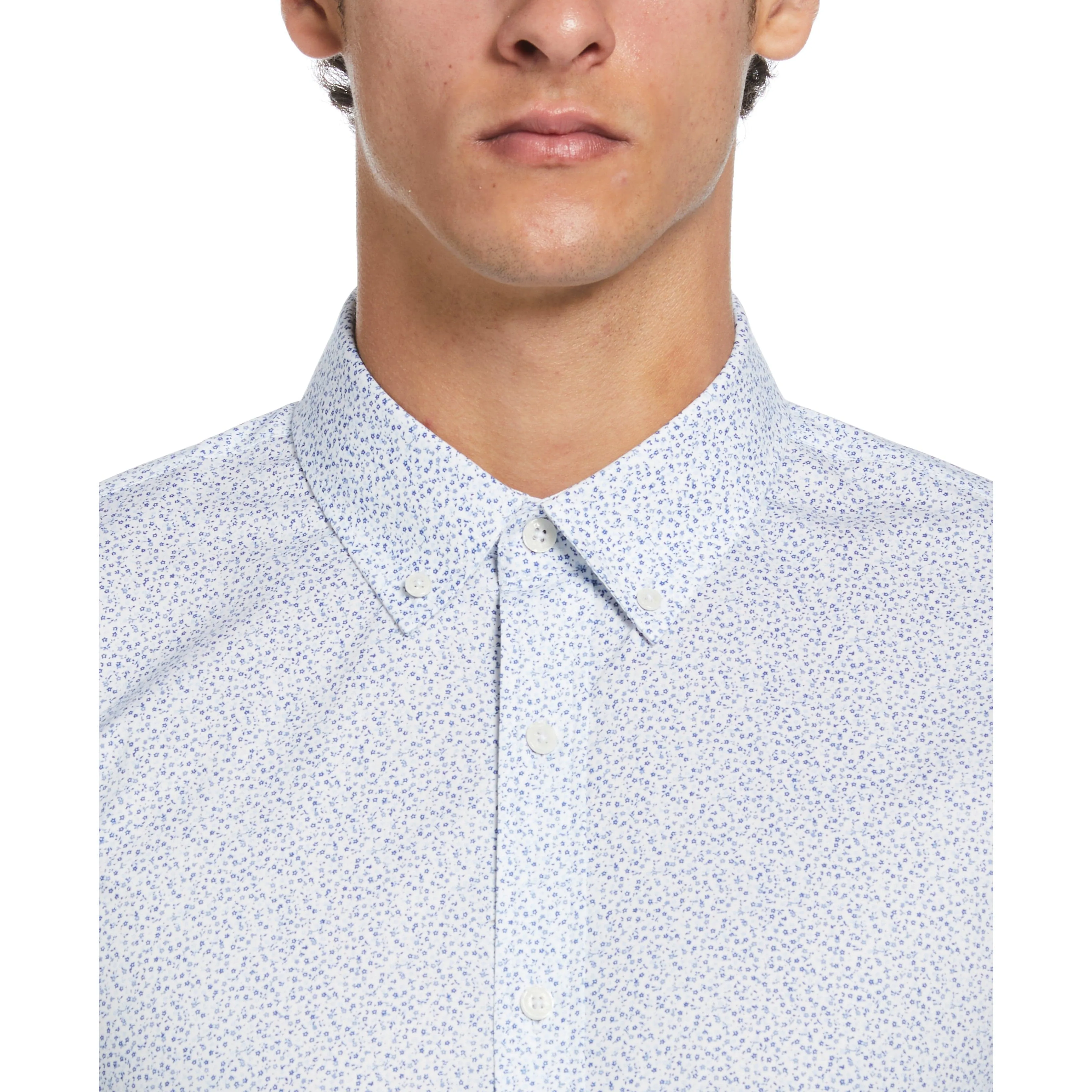 Micro Floral Print Dress Shirt sold by Original Penguin product image thumbnail 3