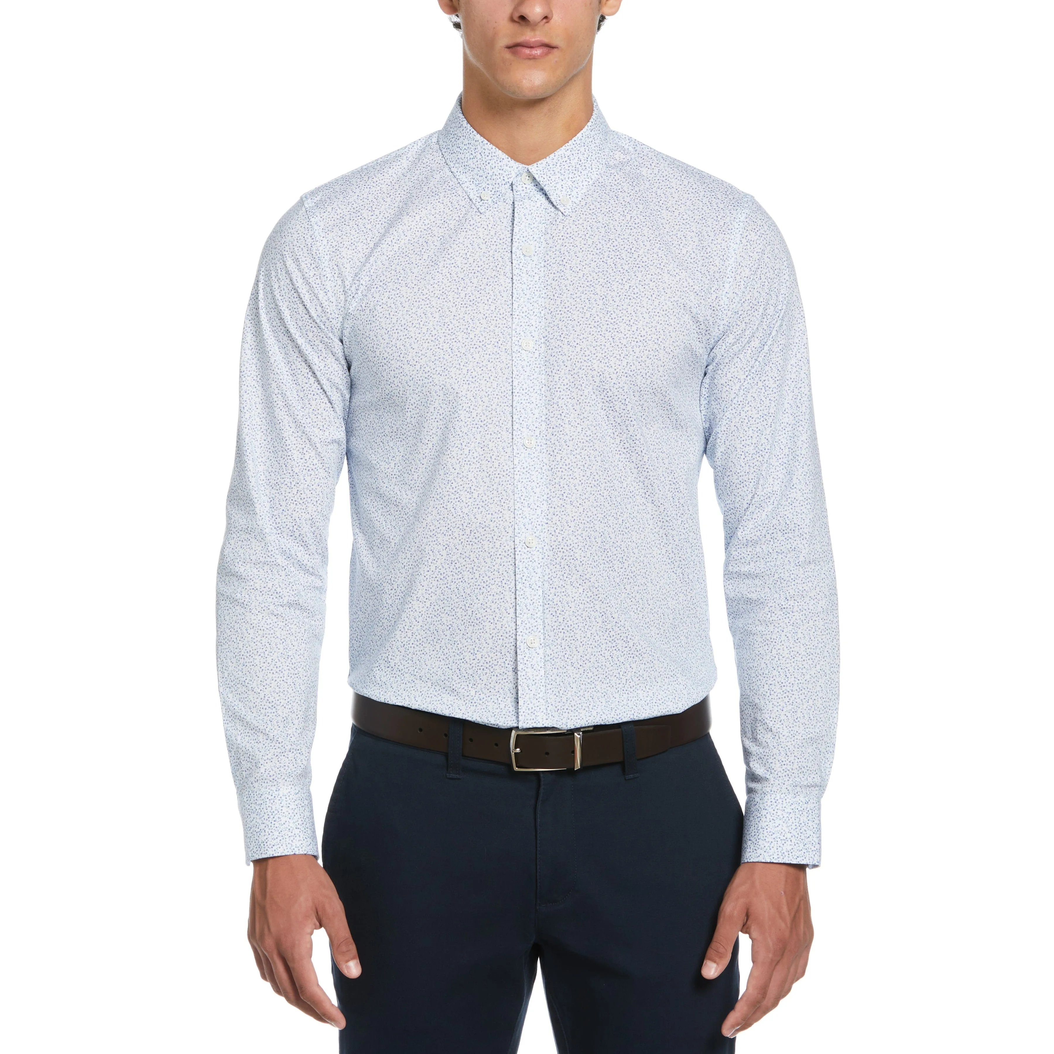 Micro Floral Print Dress Shirt sold by Original Penguin