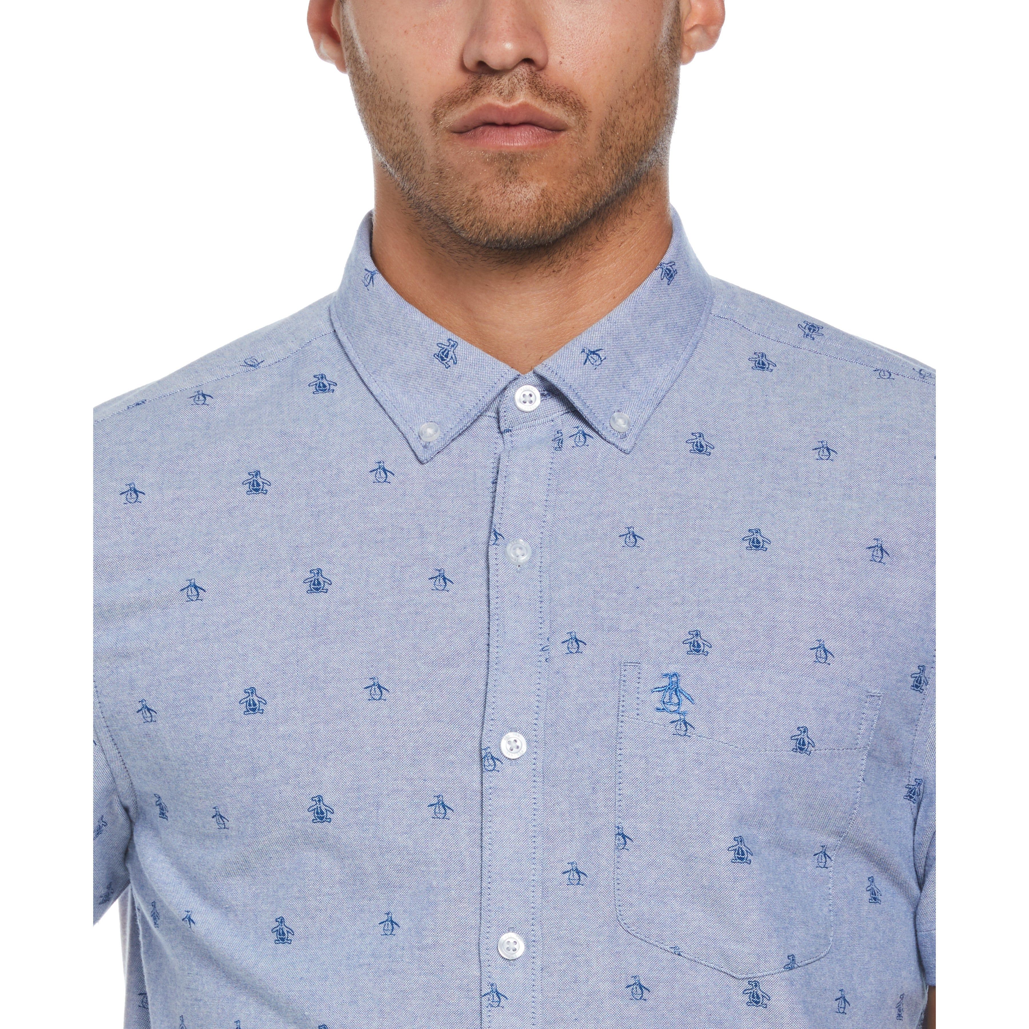 Oxford Re-Pete Print Shirt sold by Original Penguin product image thumbnail 3