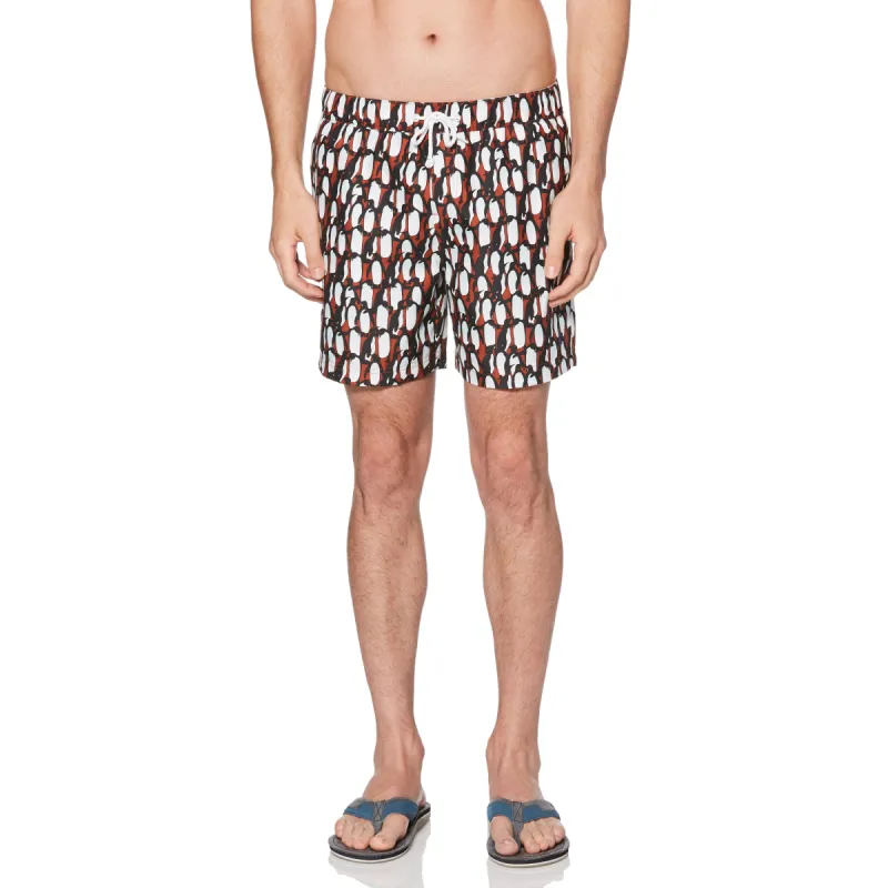 Penguin Print Swim Short sold by Original Penguin