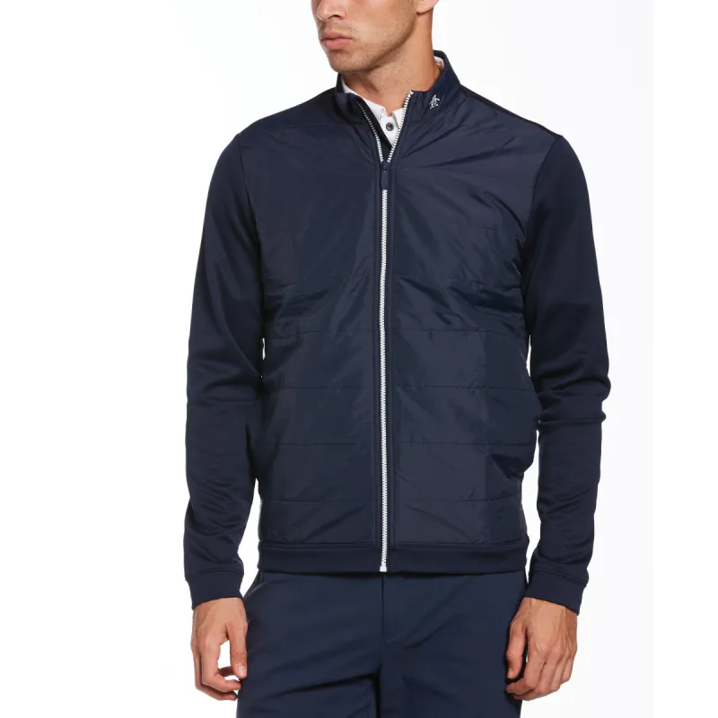 Mixed Media Knit Golf Jacket sold by Original Penguin
