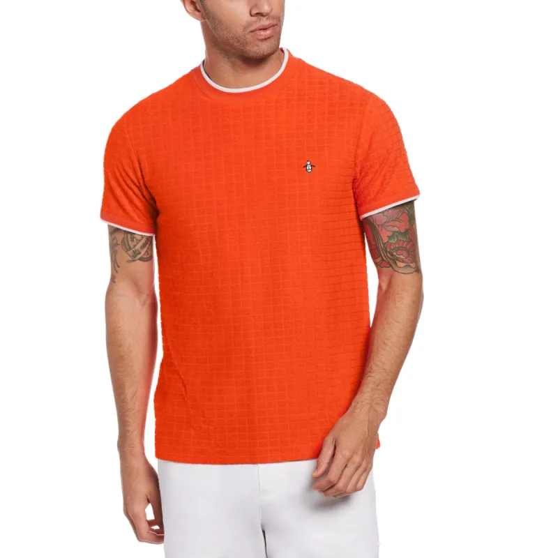 Terry Jacquard Tee sold by Original Penguin