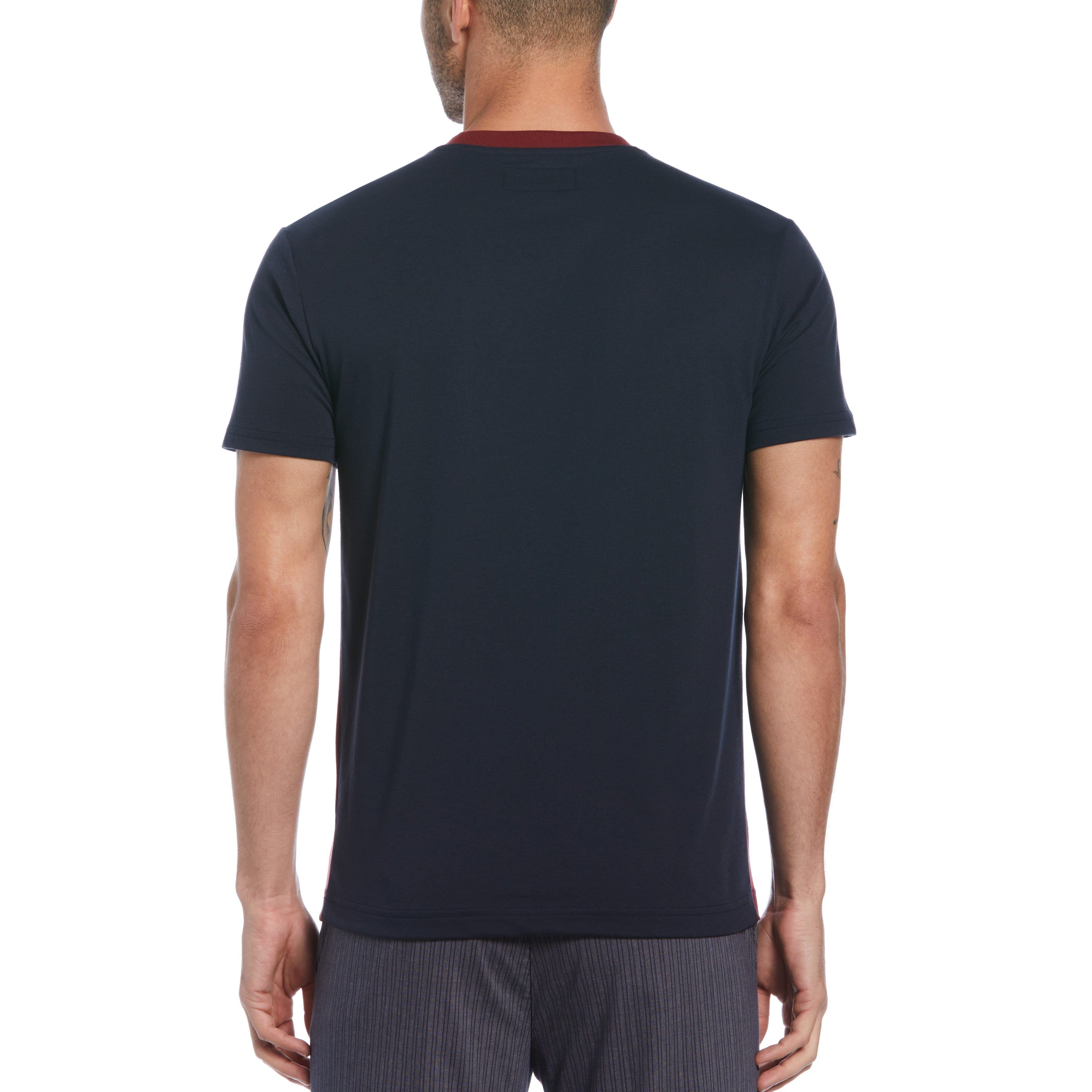 Color Block Tee with Piping sold by Original Penguin product image thumbnail 2