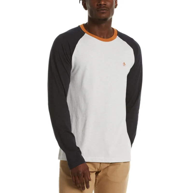 Heathered Color Block Tee sold by Original Penguin