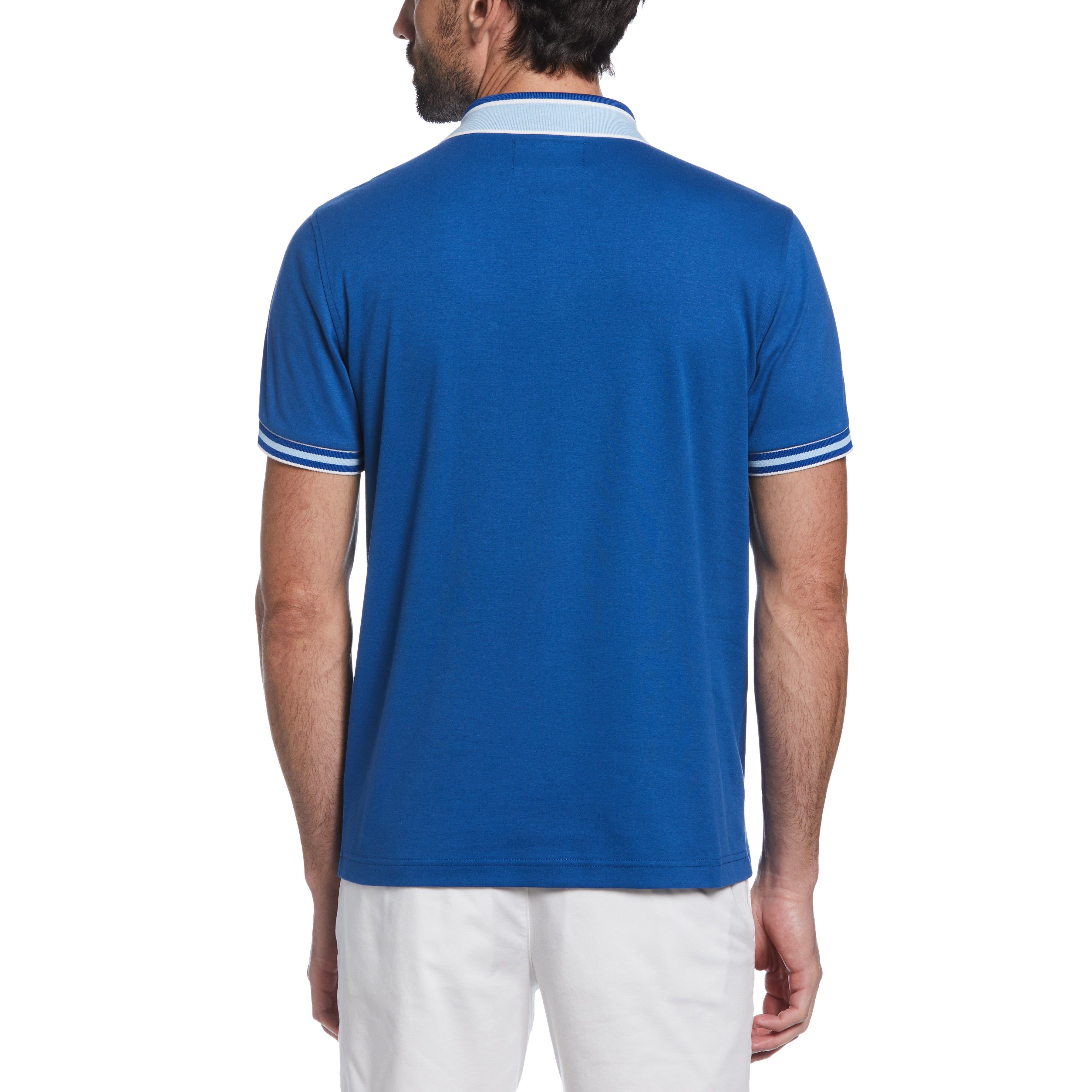 Organic Cotton Stripe Collar Polo sold by Original Penguin product image thumbnail 2